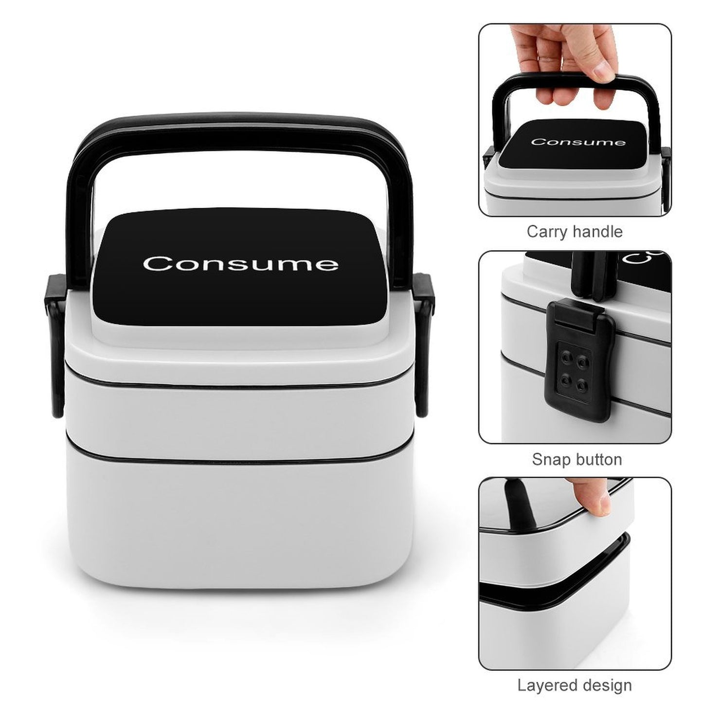 Double Layer Bento Box - Premium Double layer Bento Box from Concordia Style Boutique - Just $24.03! Shop now at Concordia Style Boutique