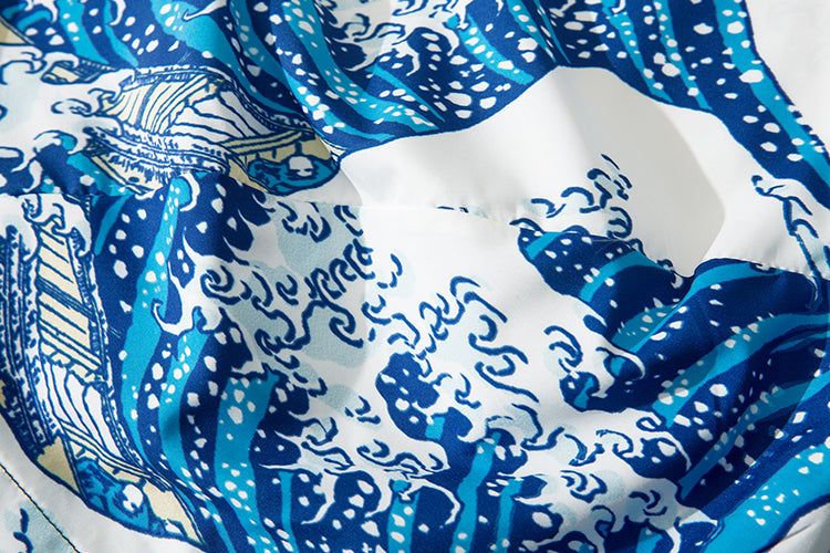 YC134 Great Waves Lightweight Pants - Concordia Style Boutique