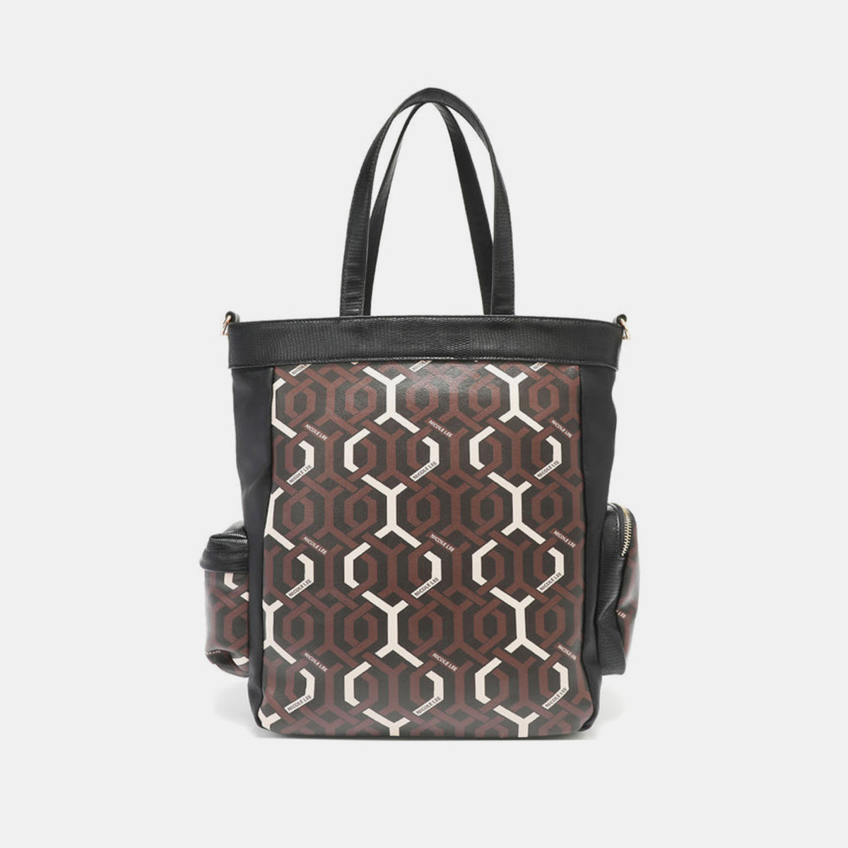 Nicole Lee USA Geometric Pattern Tote Bag - Premium Tote bag from Concordia Style Boutique - Just $70.92! Shop now at Concordia Style Boutique