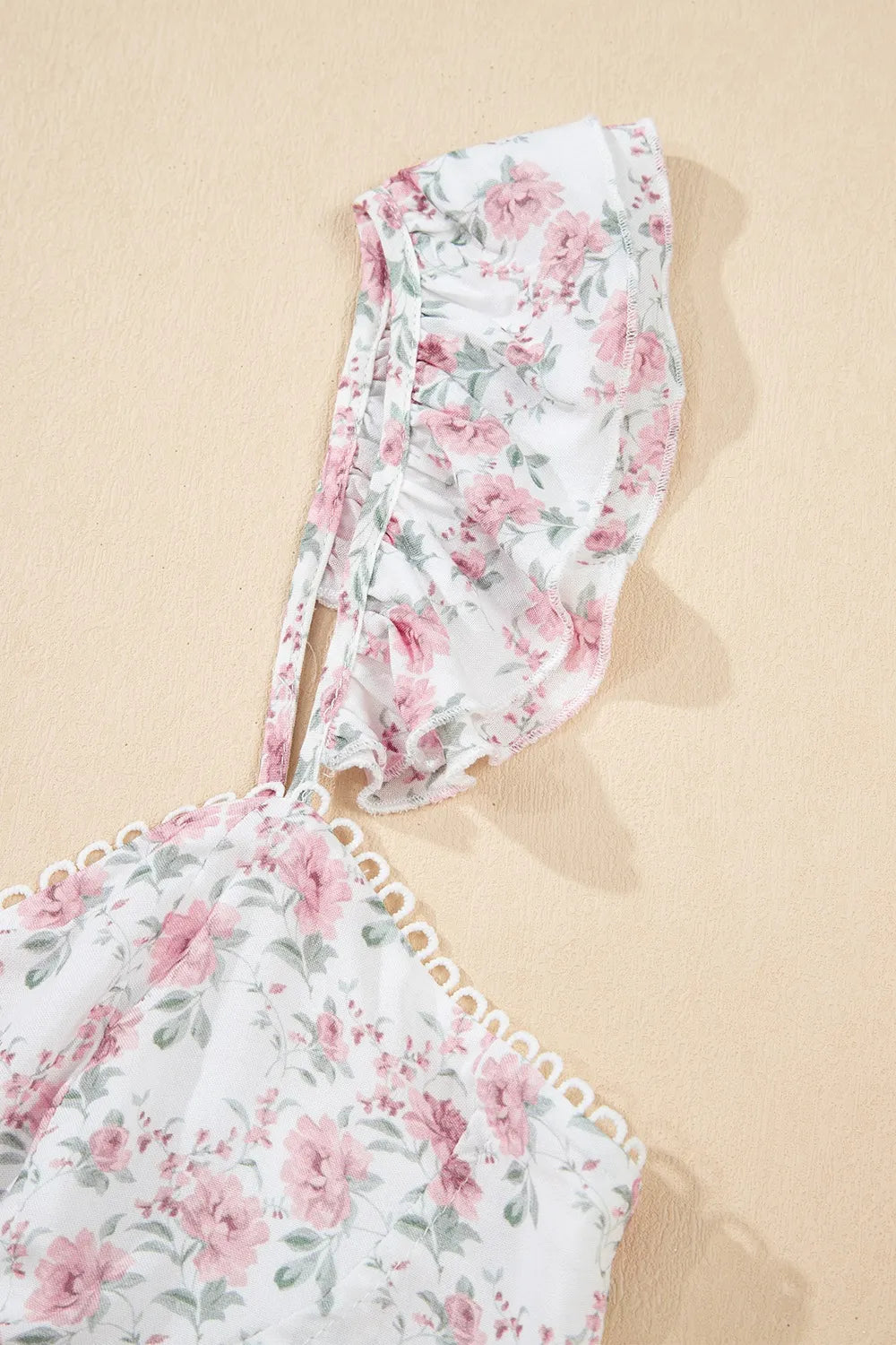 Floral Flutter Peplum Tank Top - Concordia Style Boutique