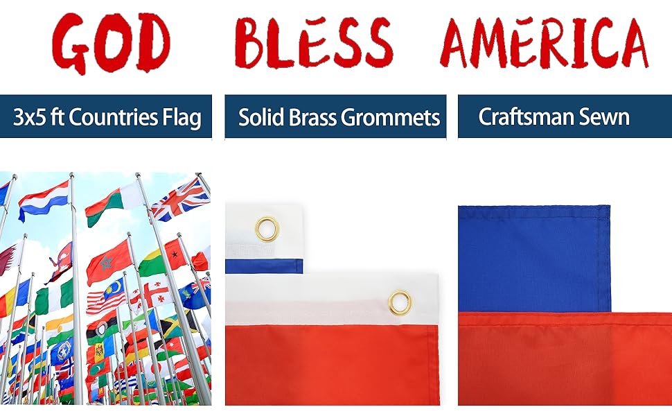 DANF Betsy Ross Flag 3x5ft - 100D Thicker Polyester - July 4th Independence Day 13 Stars American USA America Historical Flags Double Sided Canvas Header with Brass Grommets Indoor & Outdoor Use - Premium Flags from Concordia Style Boutique - Just $11.95! Shop now at Concordia Style Boutique