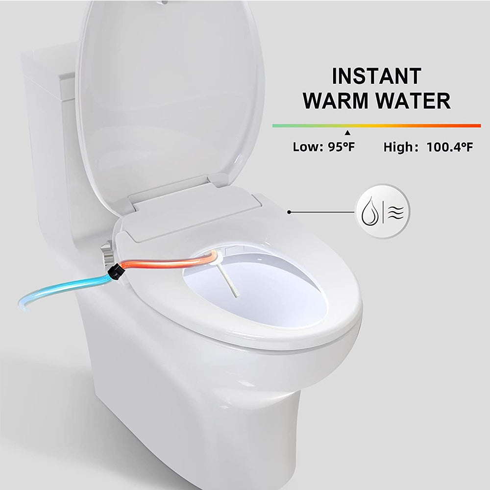 BUTT BUDDY Suite - Smart Bidet Toilet Seat Attachment (Cool & Warm Water Sprayer, Air Dryer & Heated Seat ) - Concordia Style Boutique
