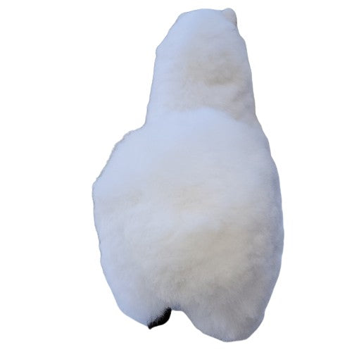 9" Standing Fur Alpaca Toy