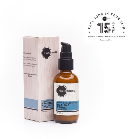 Cucumber & Botanical Healing Serum - Premium Face Serum from Heliotrope San Francisco - Just $26! Shop now at Concordia Style Boutique