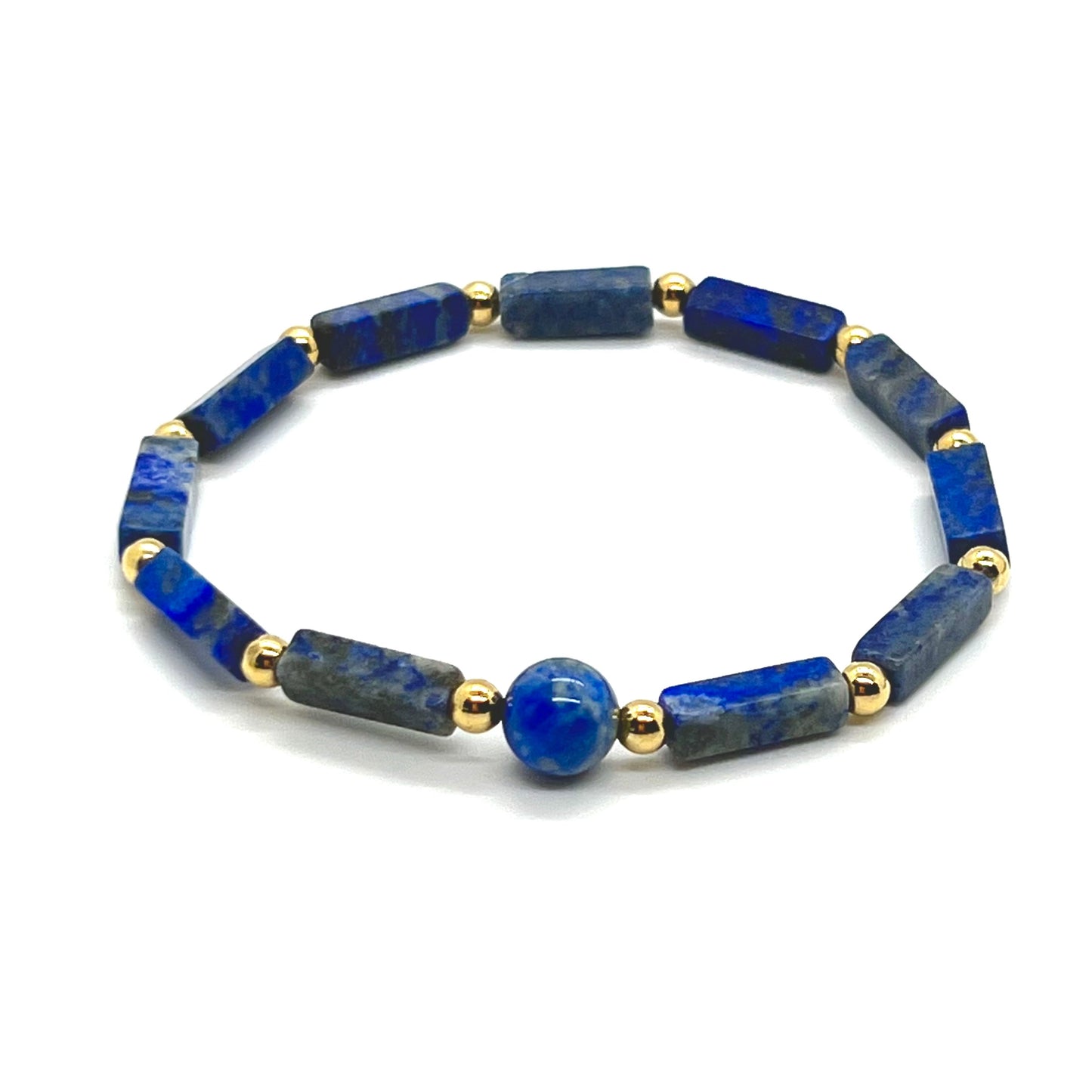 Lapis Lazuli & Hematite Pain Relief Bracelet Pack (Set Of 3)