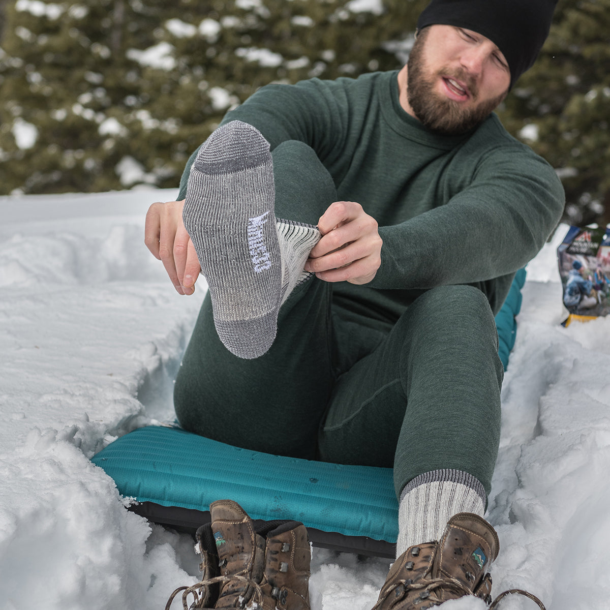 Midweight - Day Hiker Crew Socks - Premium Socks from Minus33 Merino Wool Clothing - Just $15.99! Shop now at Concordia Style Boutique