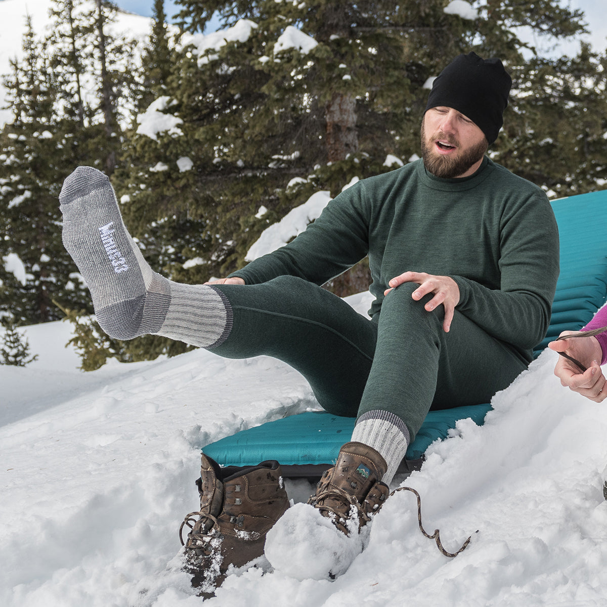 Midweight - Day Hiker Crew Socks - Premium Socks from Minus33 Merino Wool Clothing - Just $15.99! Shop now at Concordia Style Boutique