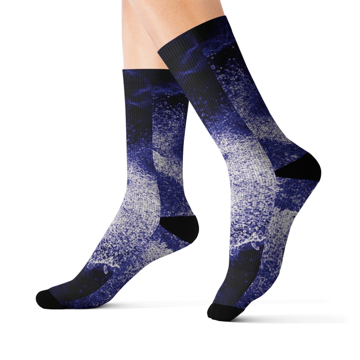 Sublimation Socks - "Purple" - Premium socks from Concordia Style Boutique - Just $16.10! Shop now at Concordia Style Boutique