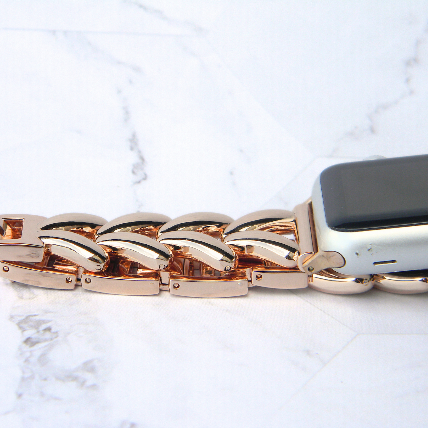 Stainless Steel - V Band - Watchband for Apple Watch