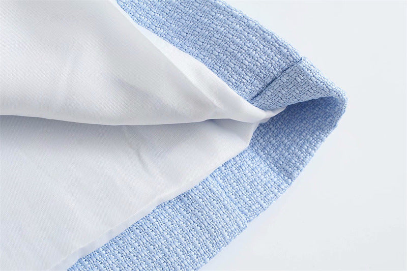 Women's Textured Double-breasted Blazer