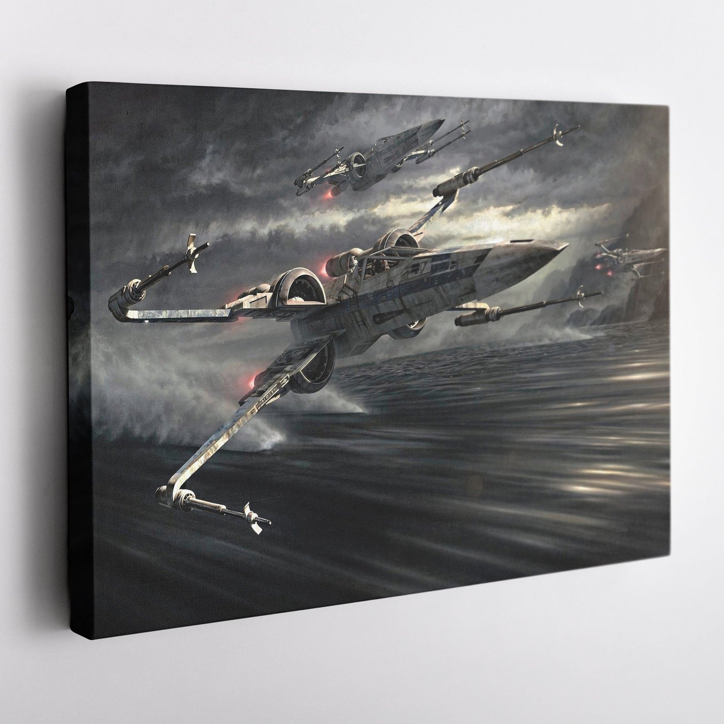 Star Wars Episode The Force Awakens X-Wing Canvas Art - Movie Decor
