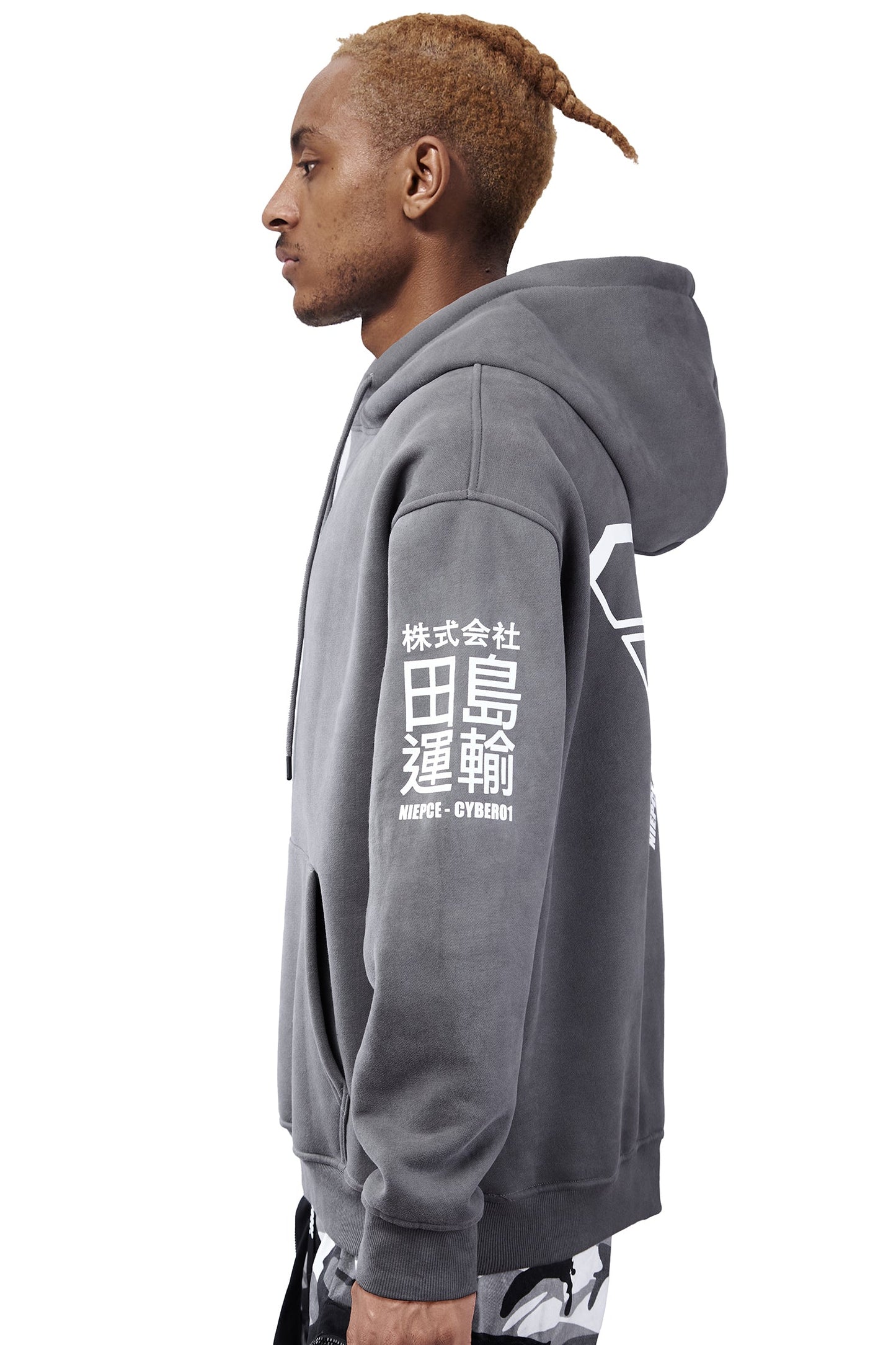 MHH1 Grey Niepce Cyber01 Hoodie - Concordia Style Boutique
