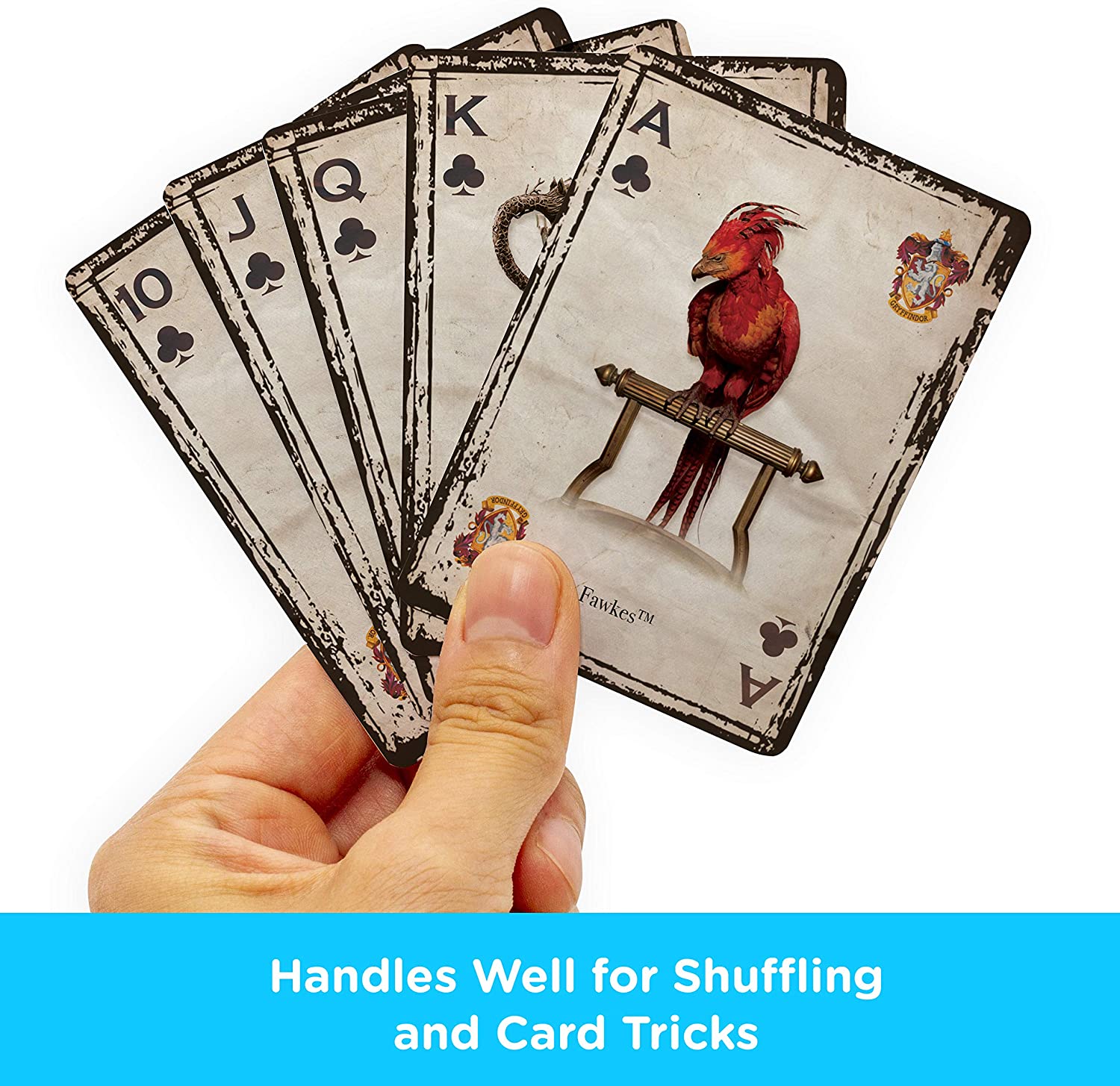 Aquarius Playing Cards: Harry Potter - Symbols - Concordia Style Boutique