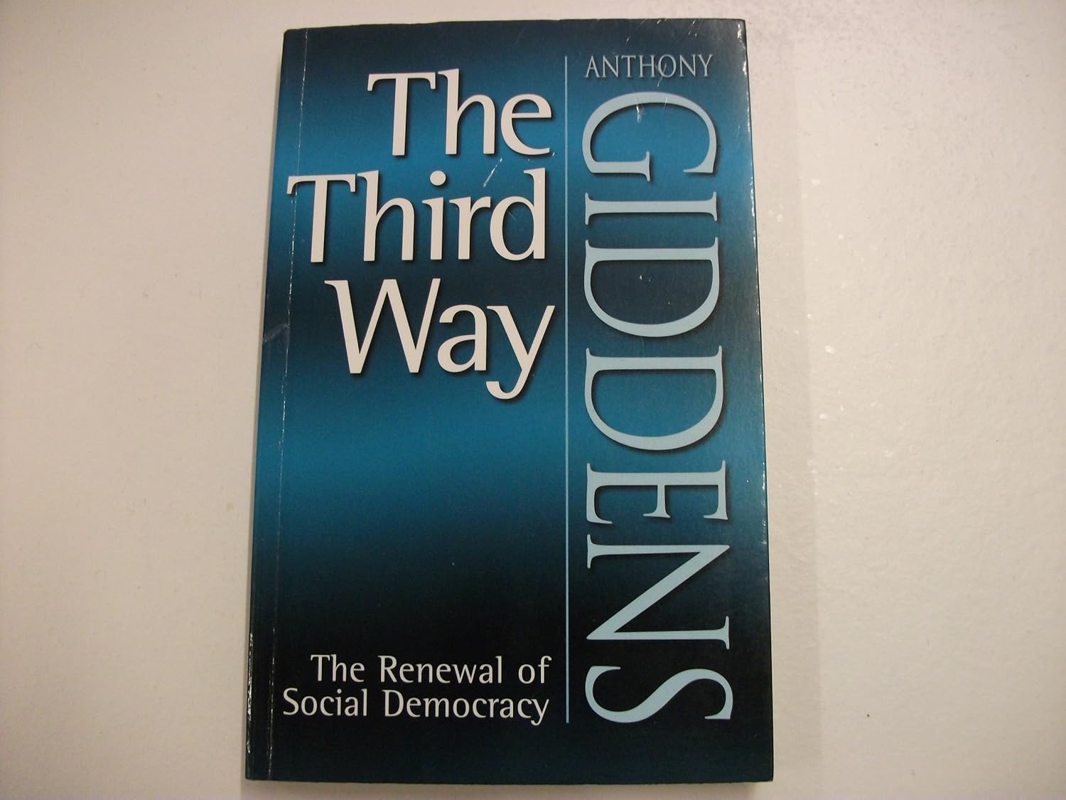 The Third Way: The Renewal of Social Democracy - Anthony Giddens - Premium Book from Concordia Style Boutique - Just $32.06! Shop now at Concordia Style Boutique