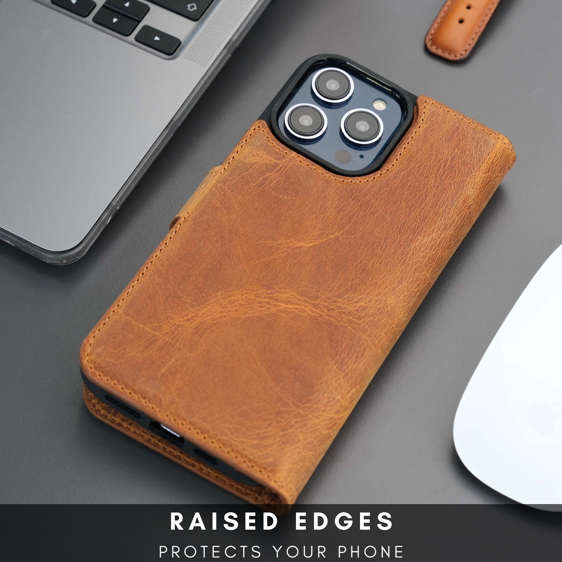 Casper Leather iPhone 14 Pro Max Wallet Case | MagSafe - Concordia Style Boutique