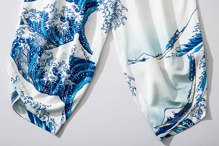 YC134 Great Waves Lightweight Pants - Concordia Style Boutique