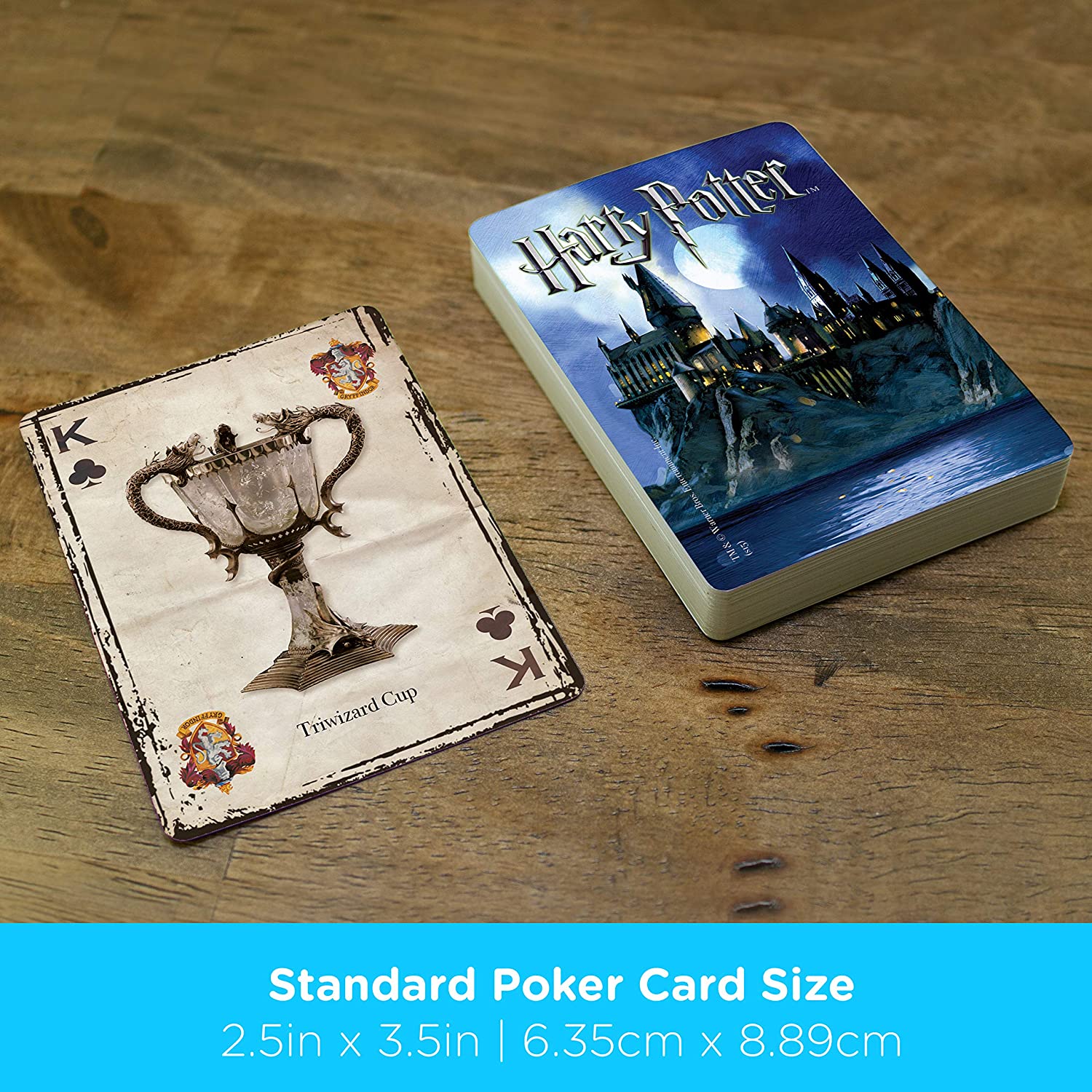 Aquarius Playing Cards: Harry Potter - Symbols - Concordia Style Boutique