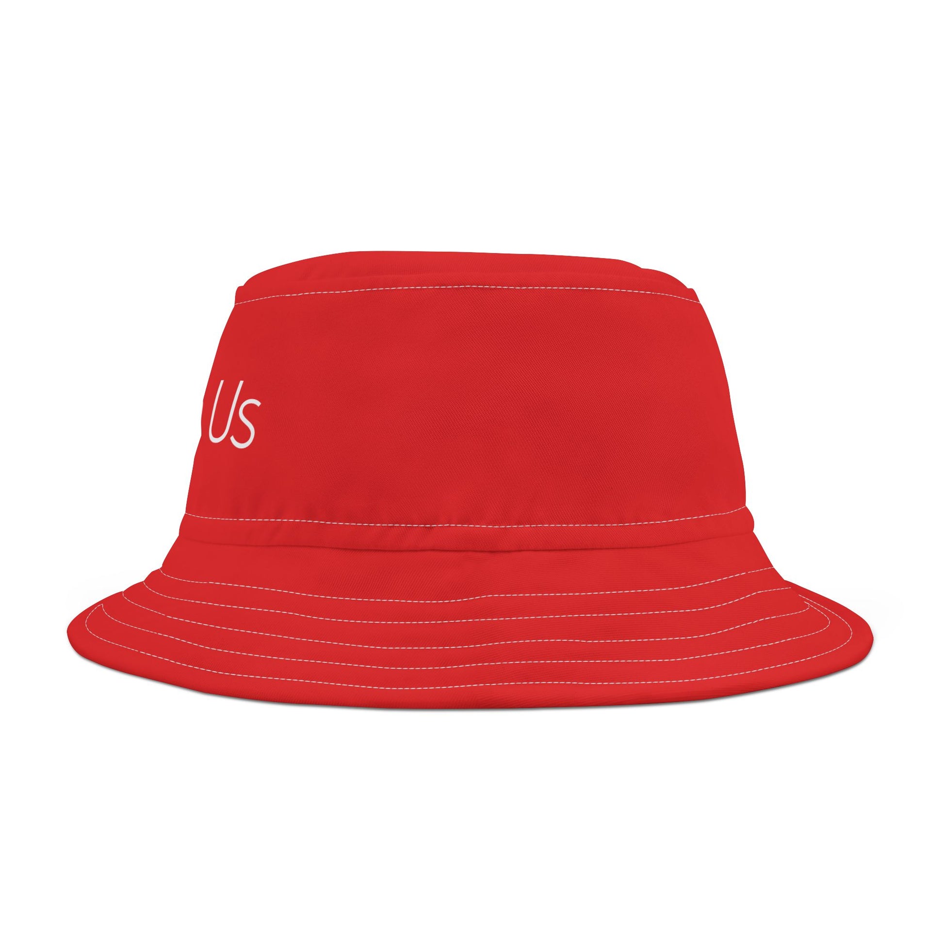 "They Not Like Us" - Bucket Hat (Red) - Premium Hats from Concordia Style Boutique - Just $27.84! Shop now at Concordia Style Boutique