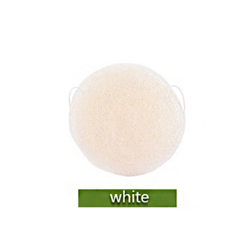 Natural Round Shap Konjac Sponge Face Cleaning Sponge - Premium Castor Oil from Concordia Style Boutique - Just $6.80! Shop now at Concordia Style Boutique