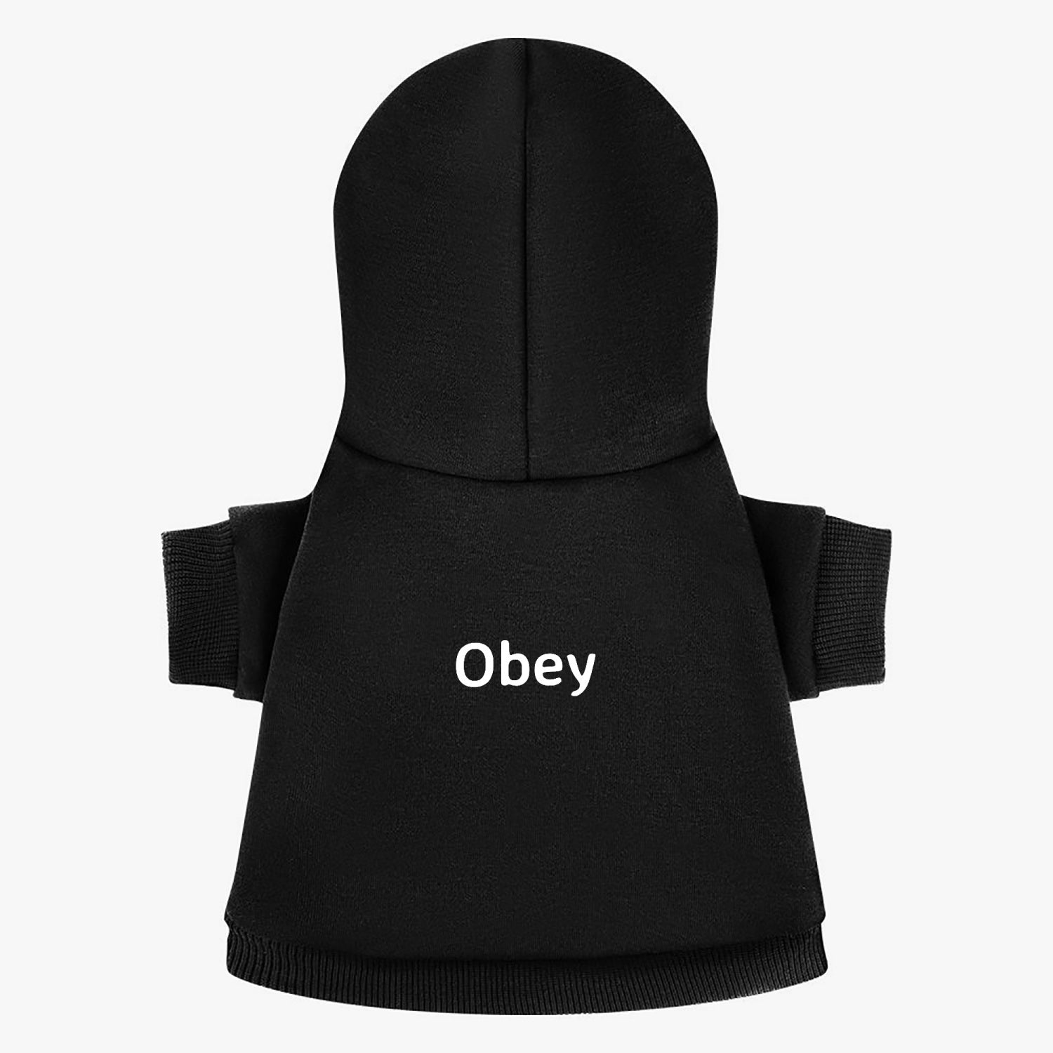 Pet Hooded Suit - "Obey" - Premium pet hoodie from Concordia Style Boutique - Just $17.50! Shop now at Concordia Style Boutique