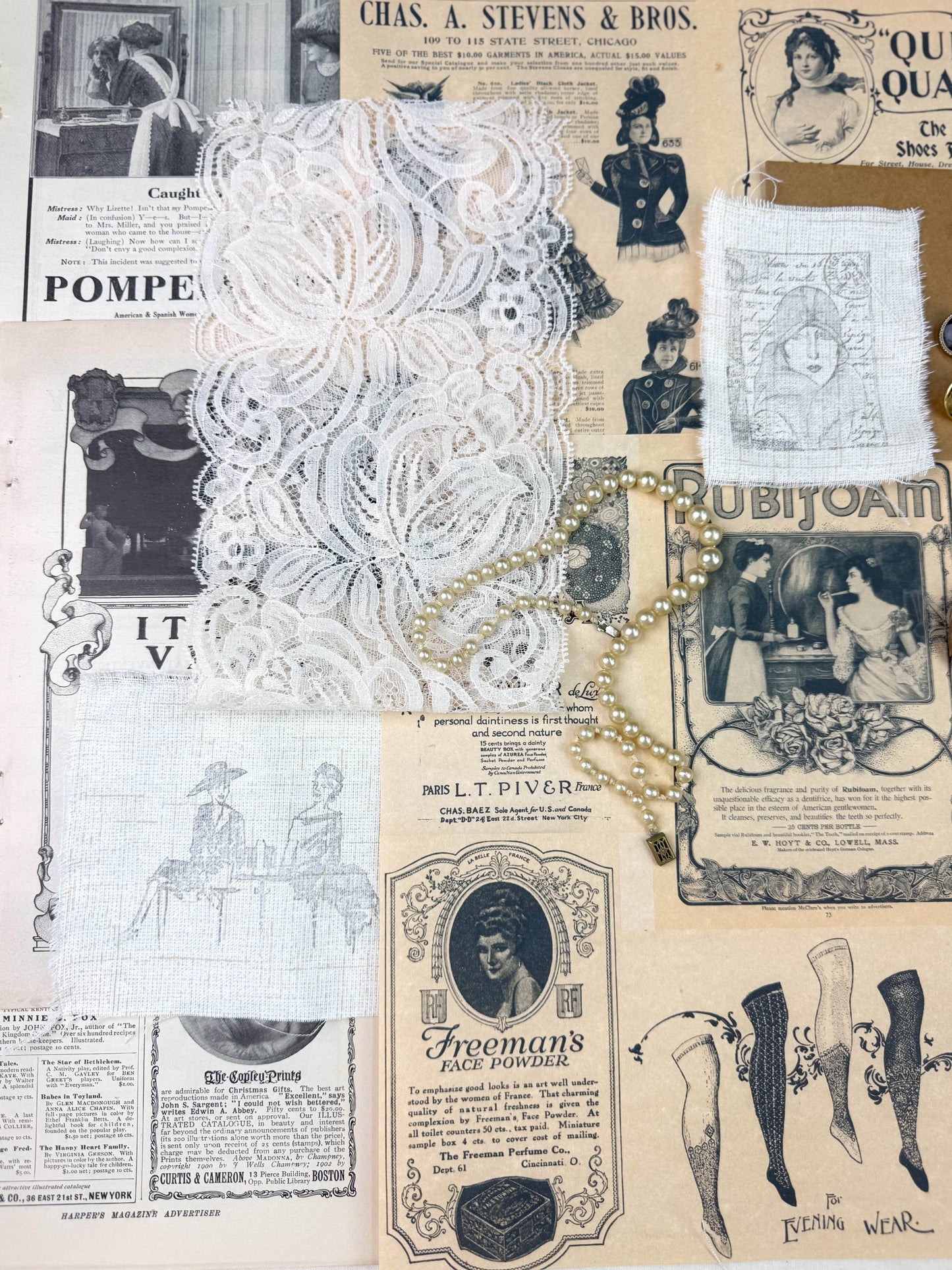Fashion Ephemera Kit - Concordia Style Boutique
