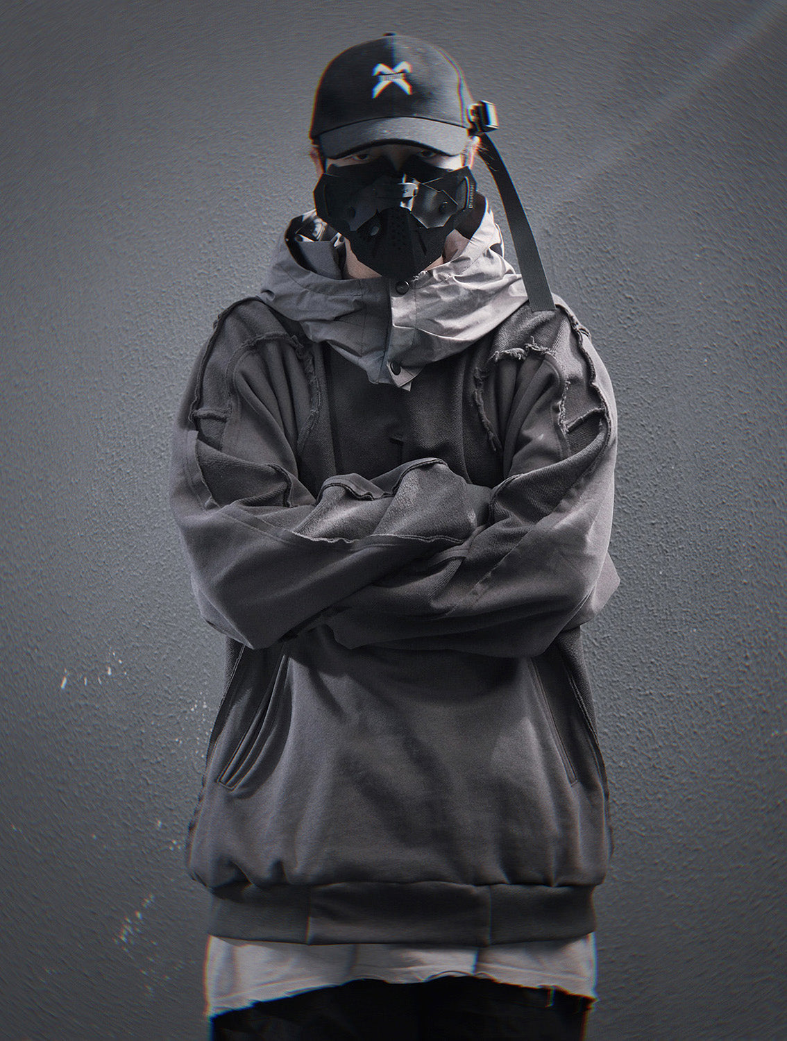 HiH56 Grey NX Hoodie