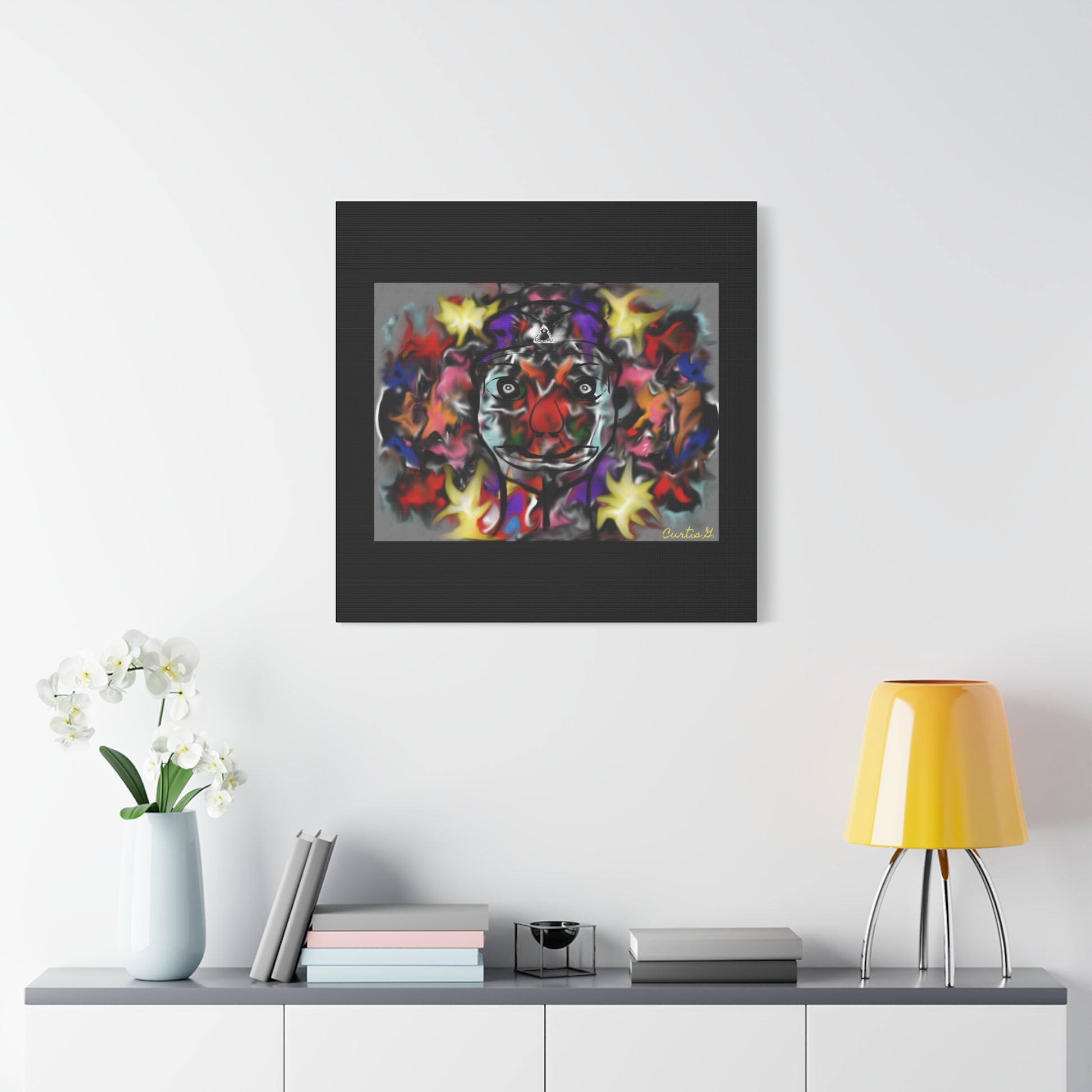 "Tears of a Clown" - Canvas - Premium Canvas from Concordia Style Boutique - Just $23.12! Shop now at Concordia Style Boutique