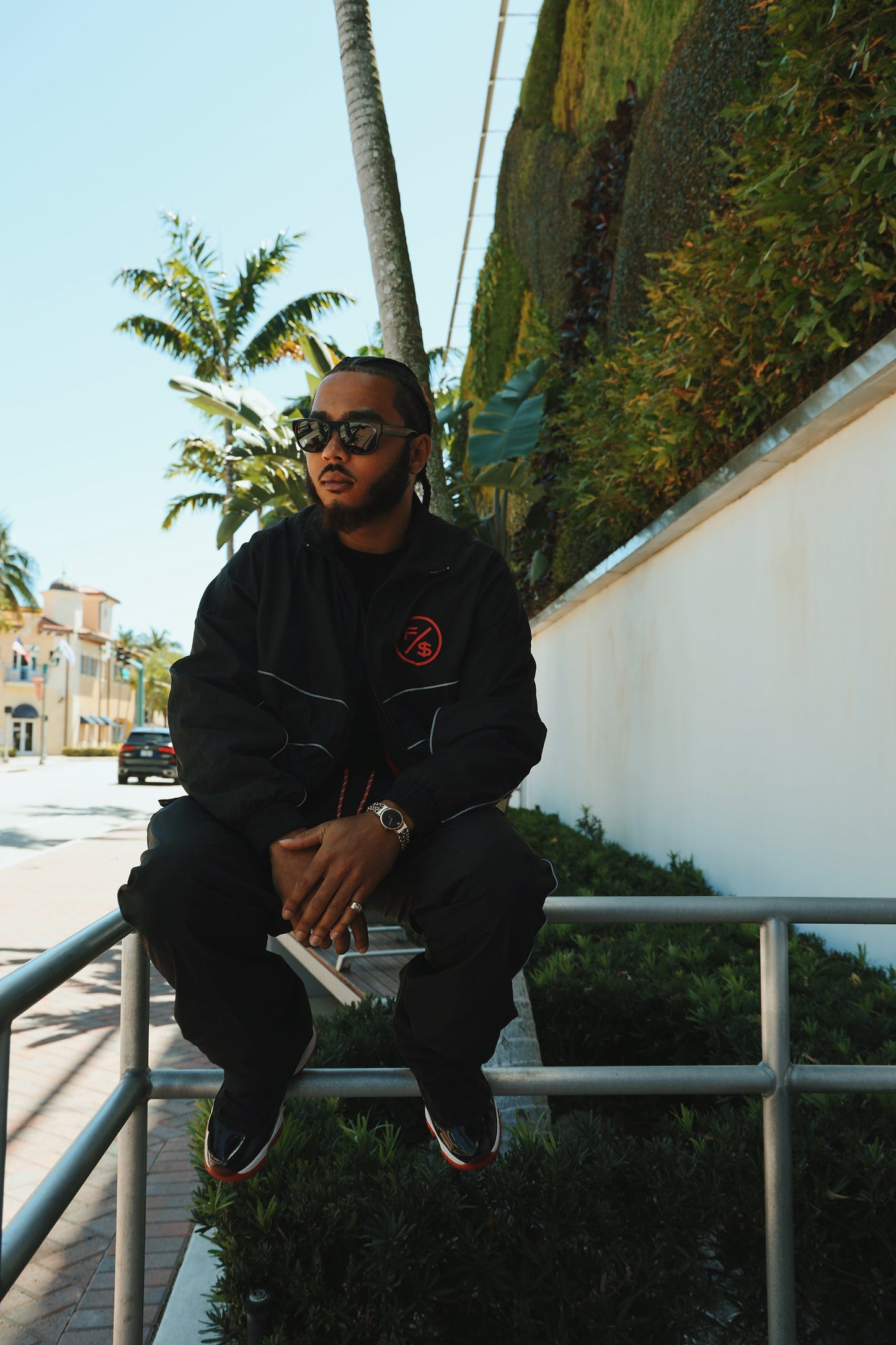 MOTION Nylon Jacket (BRED) - Concordia Style Boutique