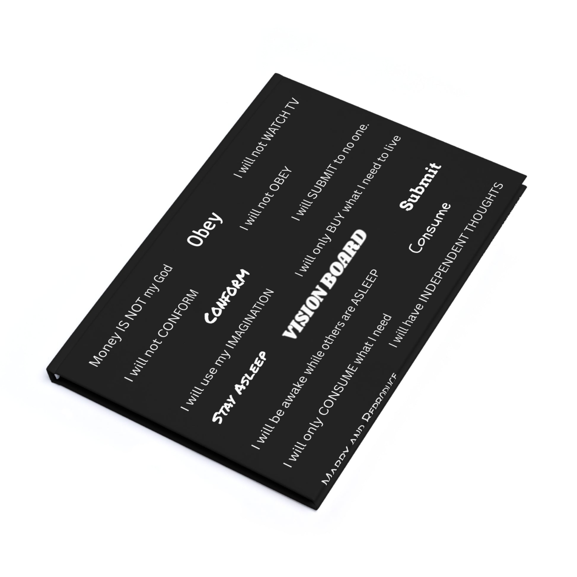 Vision Board Hardcover Journal - A5 - Inspire Creativity & Independent Thinking - Premium Paper products from Concordia Style Boutique - Just $13.83! Shop now at Concordia Style Boutique