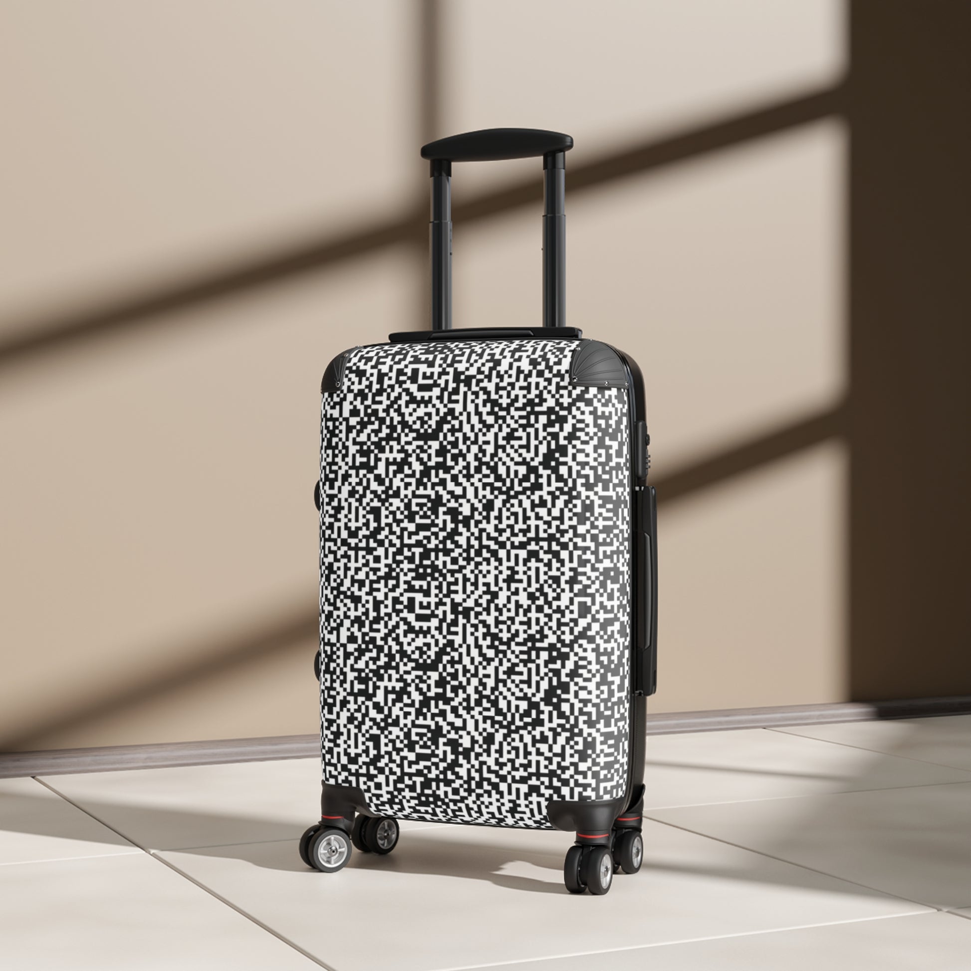 Suitcase - "Scan Me" - Premium suitcase from Concordia Style Boutique - Just $277.02! Shop now at Concordia Style Boutique