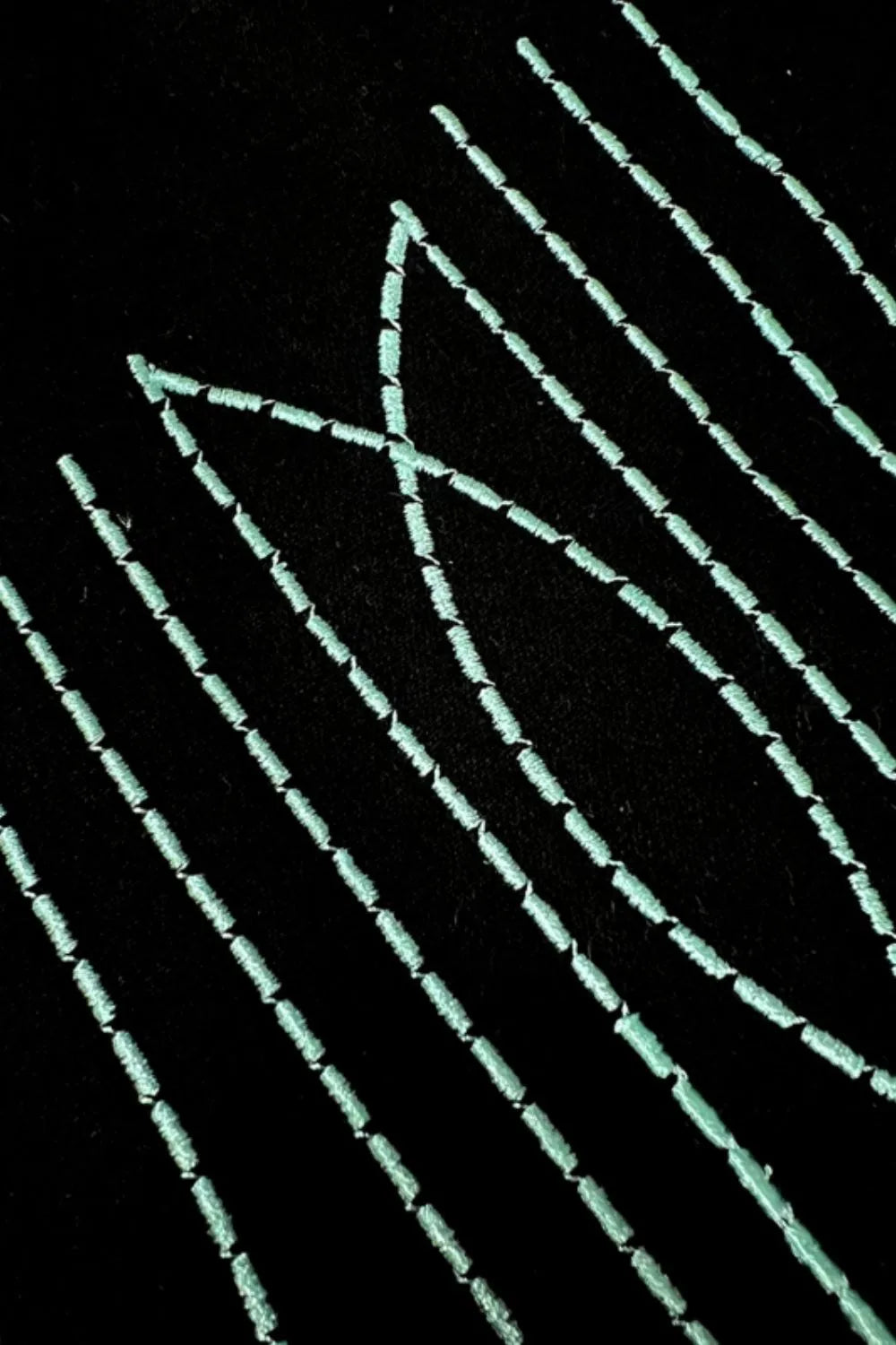 Embroidered Round Neck Short Sleeve T-Shirt - Concordia Style Boutique