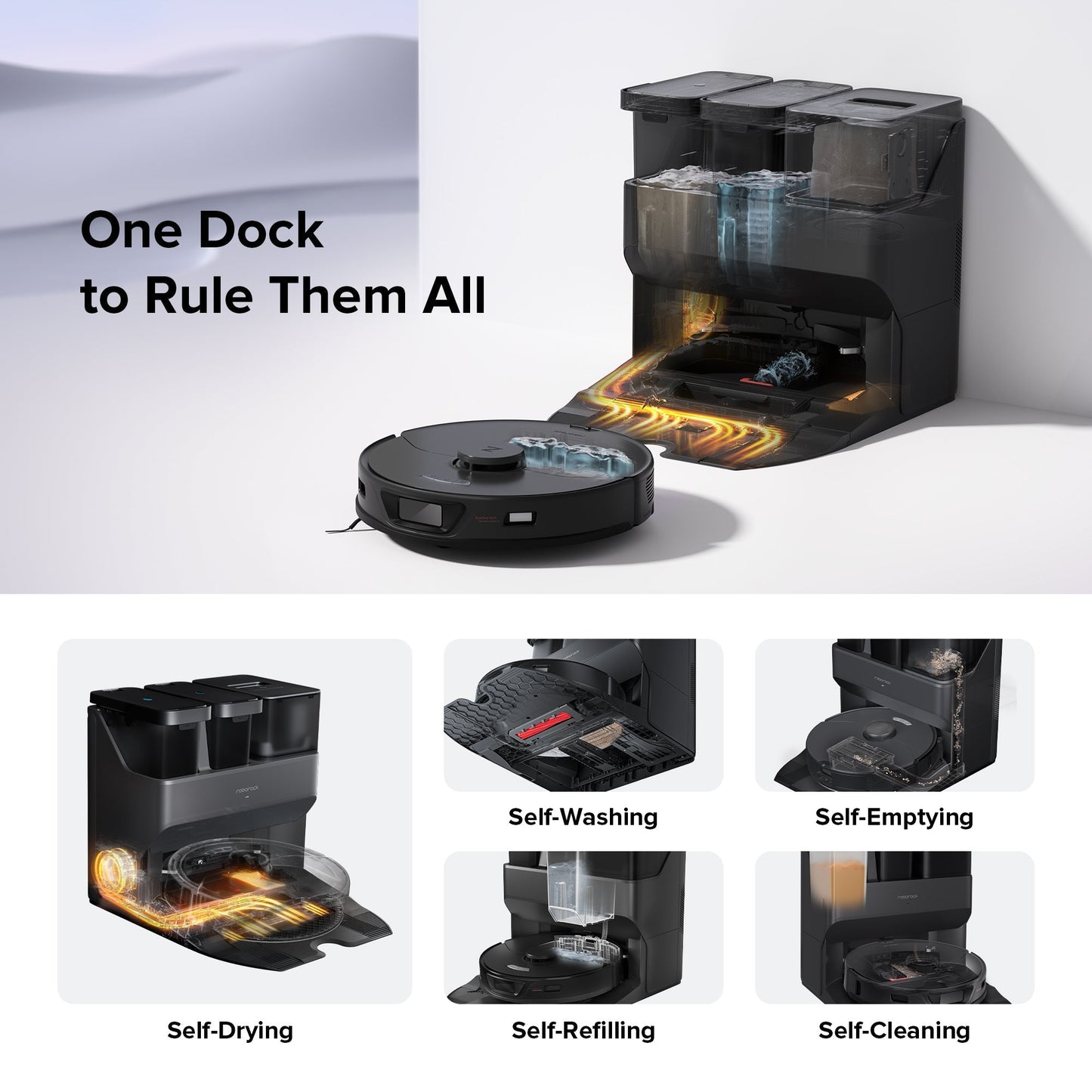 Roborock S7 Max Ultra Robot Vacuum with RockDock® Ultra