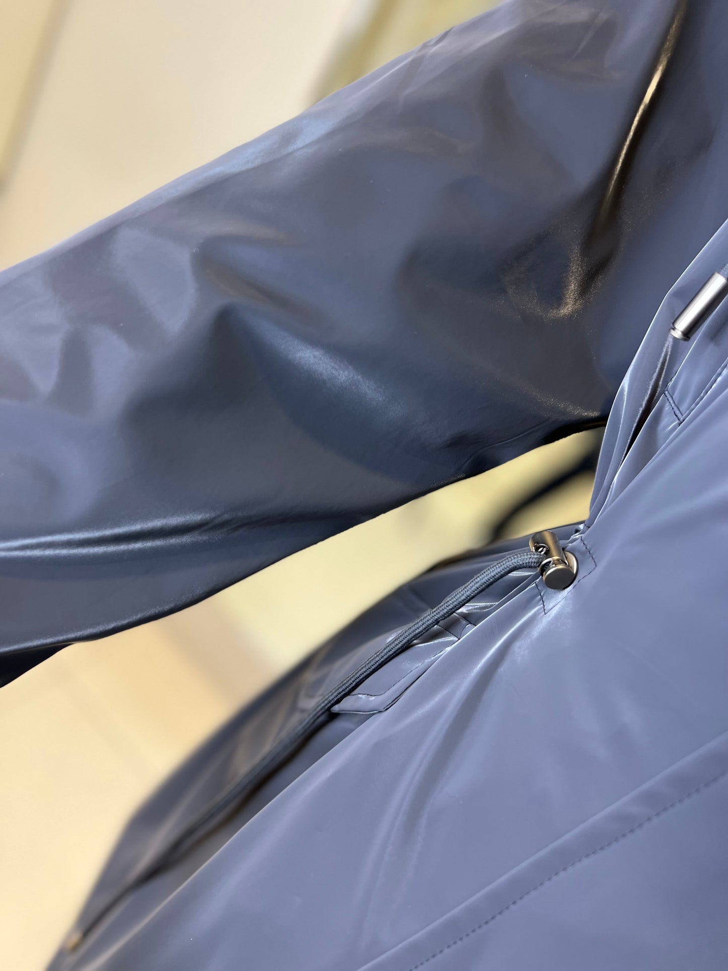 Genuine Silver Fox Fully Lined Hood Rabbit Insulated Parka