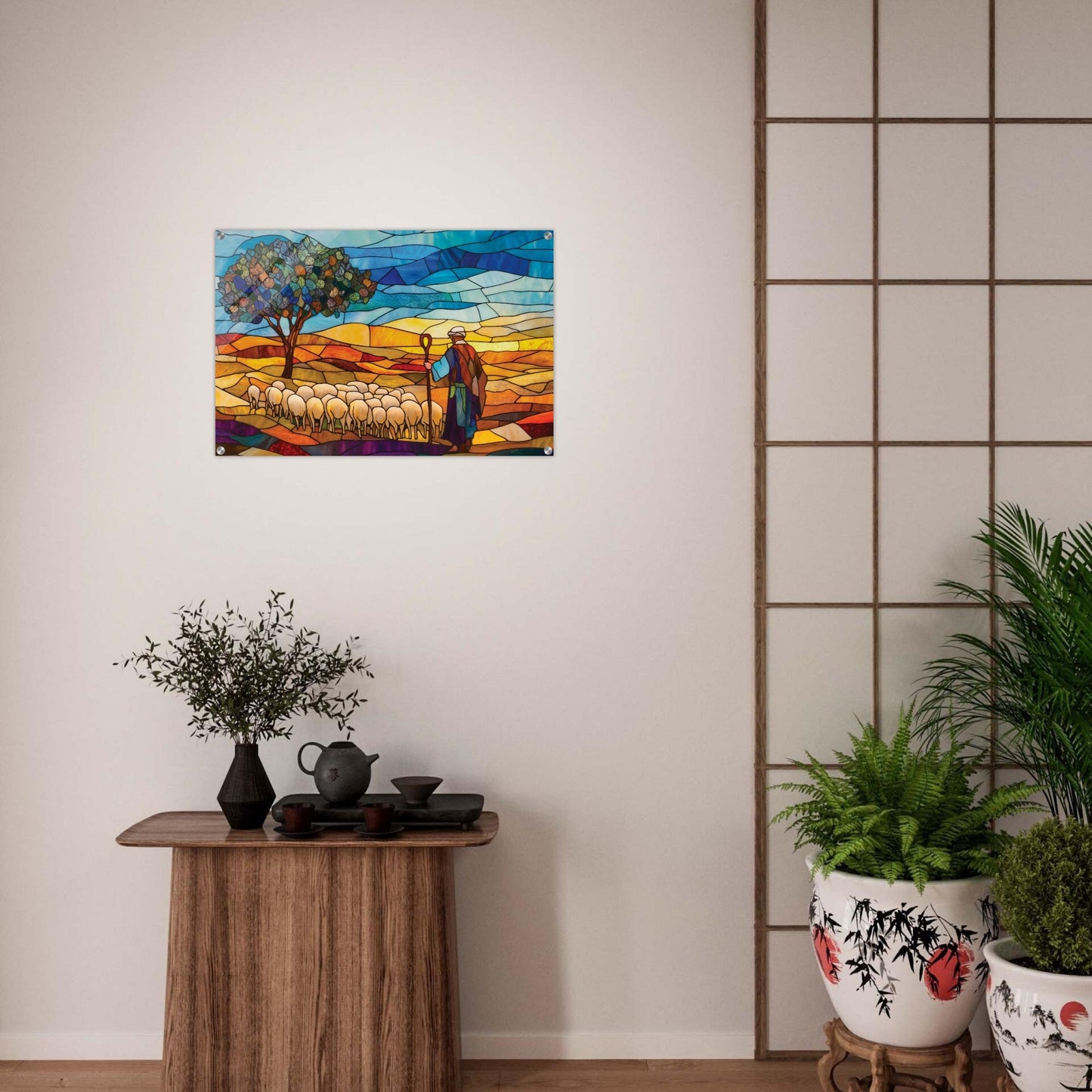 The Shepherd's Journey Acrylic Print
