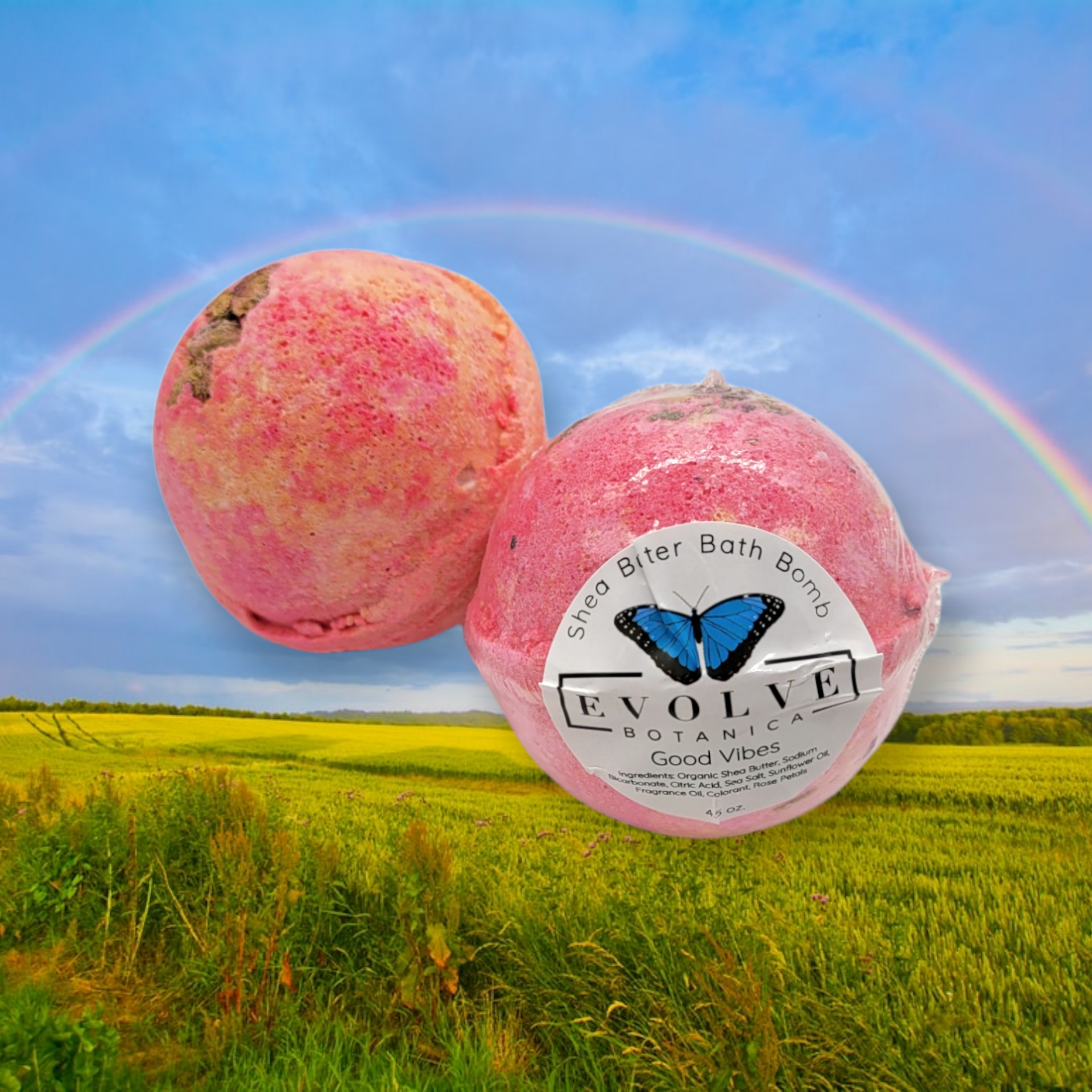 Bath Bomb - Good Vibes - Premium Bath Bomb from Concordia Style Boutique - Just $11.54! Shop now at Concordia Style Boutique