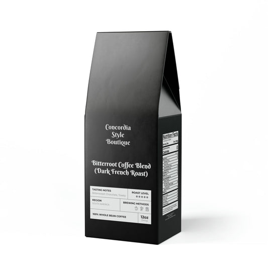 Bitterroot Coffee Blend (Dark French Roast) - Premium Food & Beverages from Concordia Style Boutique - Just $29.85! Shop now at Concordia Style Boutique