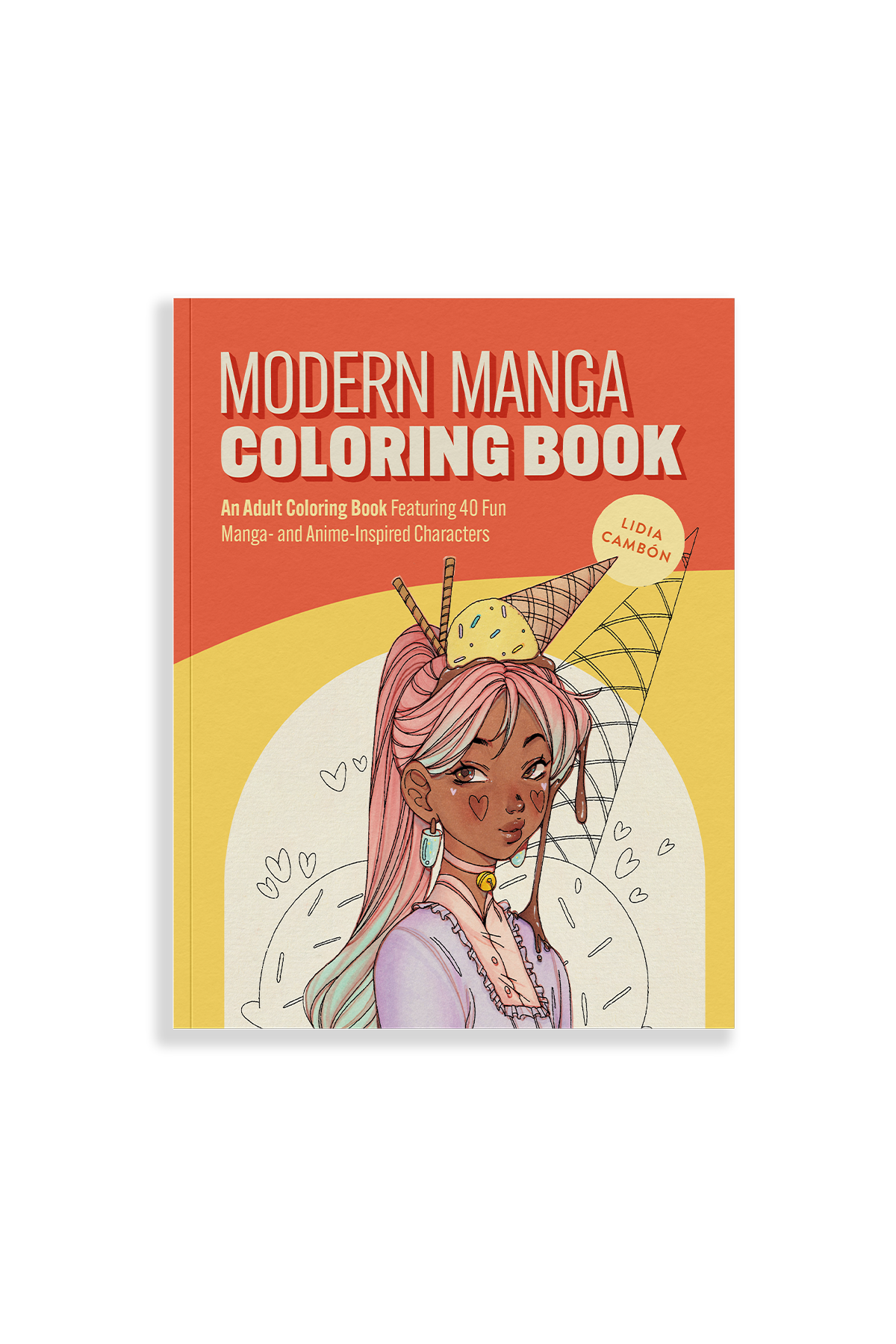 The Modern Manga Coloring Book