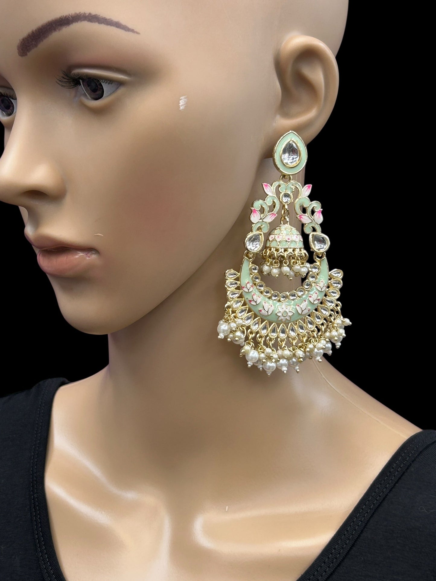 Chandbali earrings