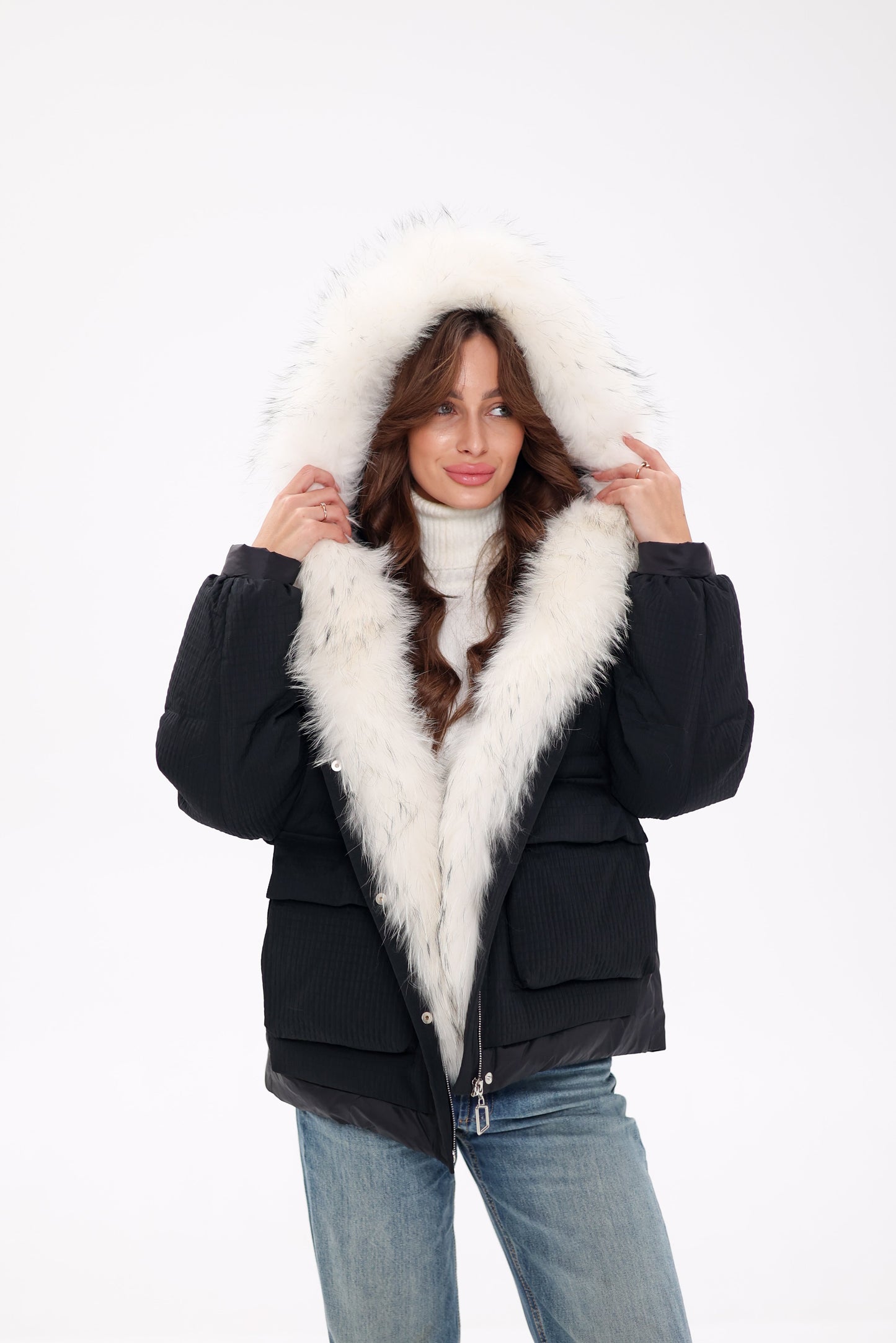 Genuine Fur Down Fill Parka