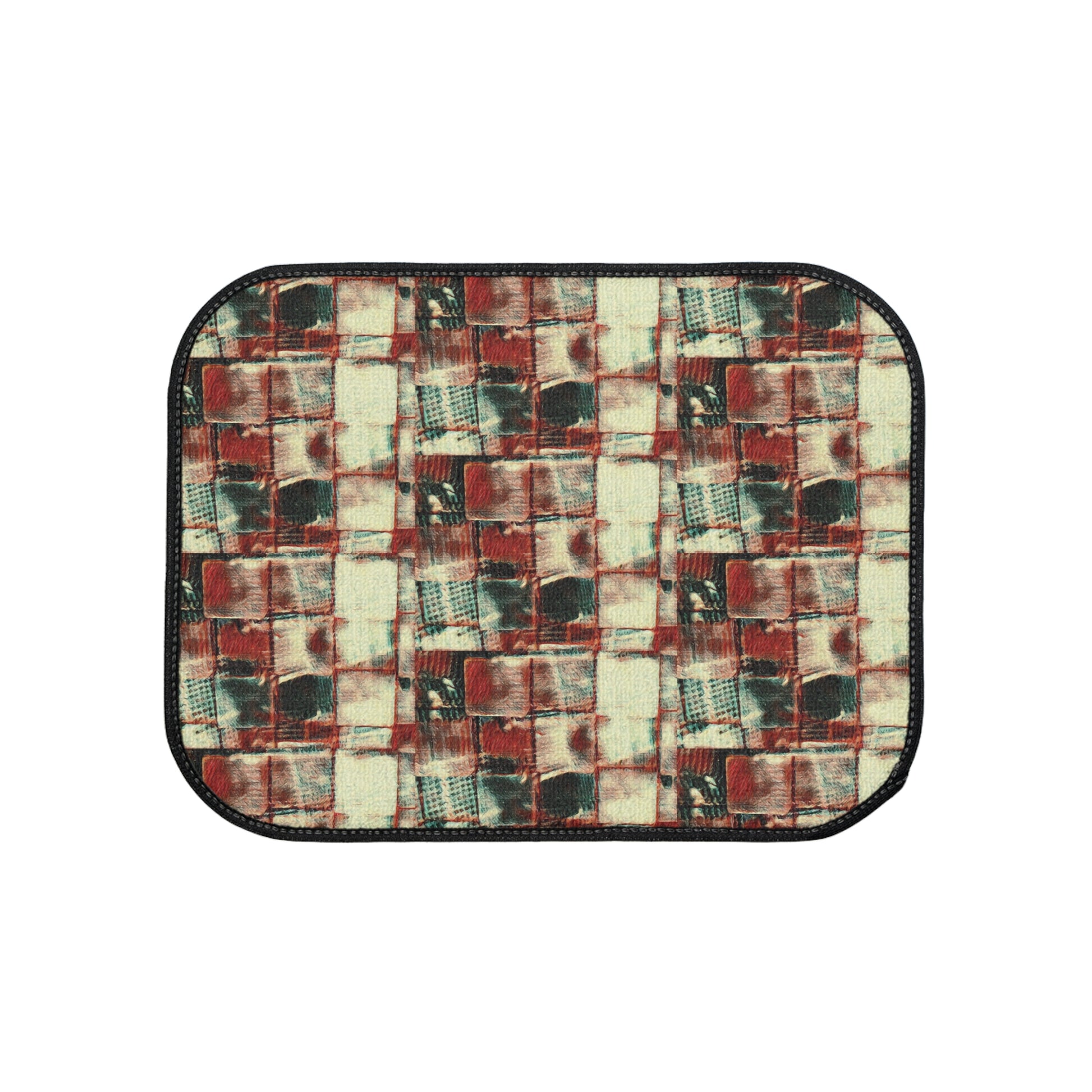 Car Floor Mats, 1pc - "Square Dance" - Premium Car Floor Mats from Concordia Style Boutique - Just $20.10! Shop now at Concordia Style Boutique