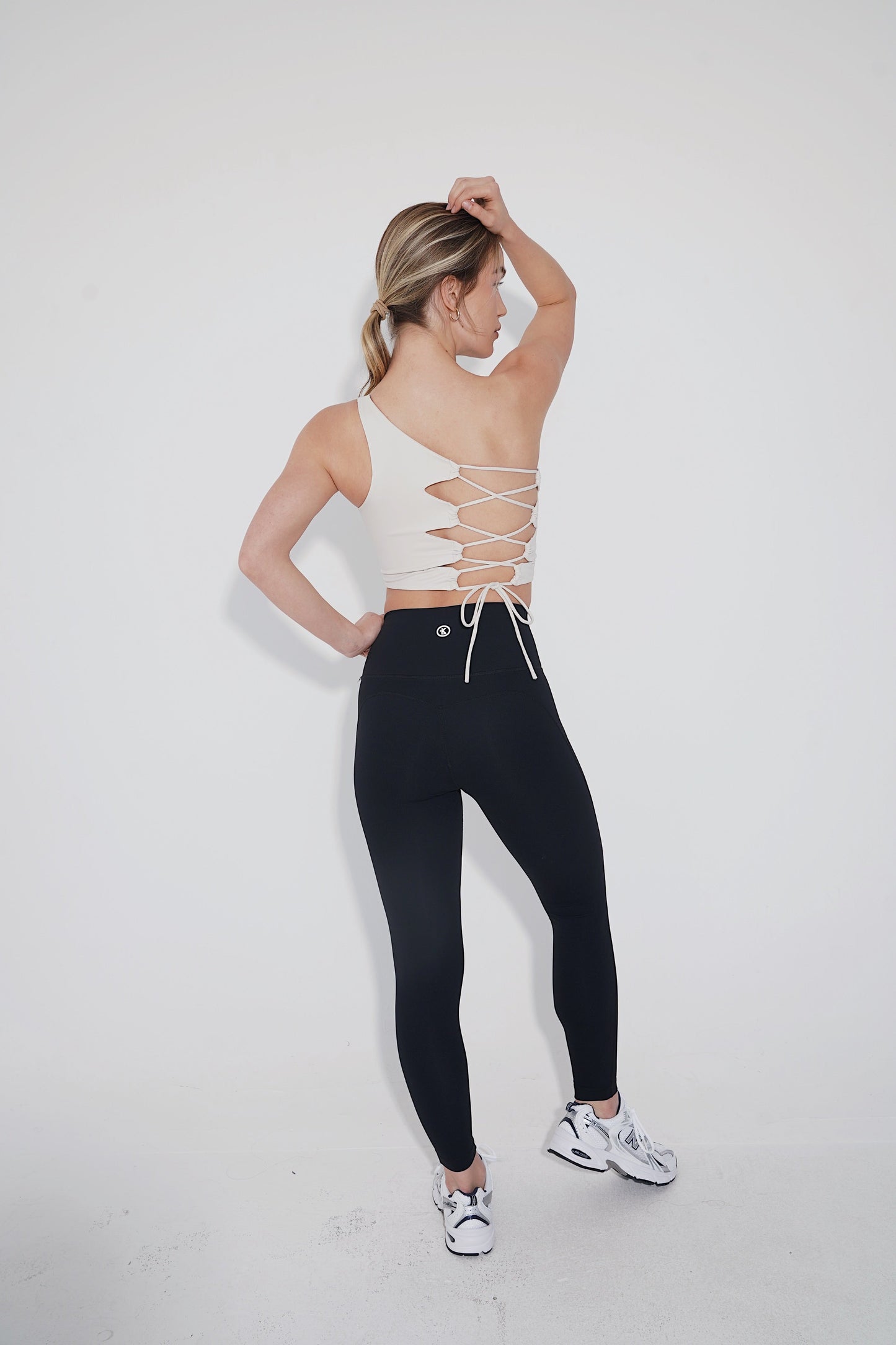 I Am Wise Tie up Bra in Ivory