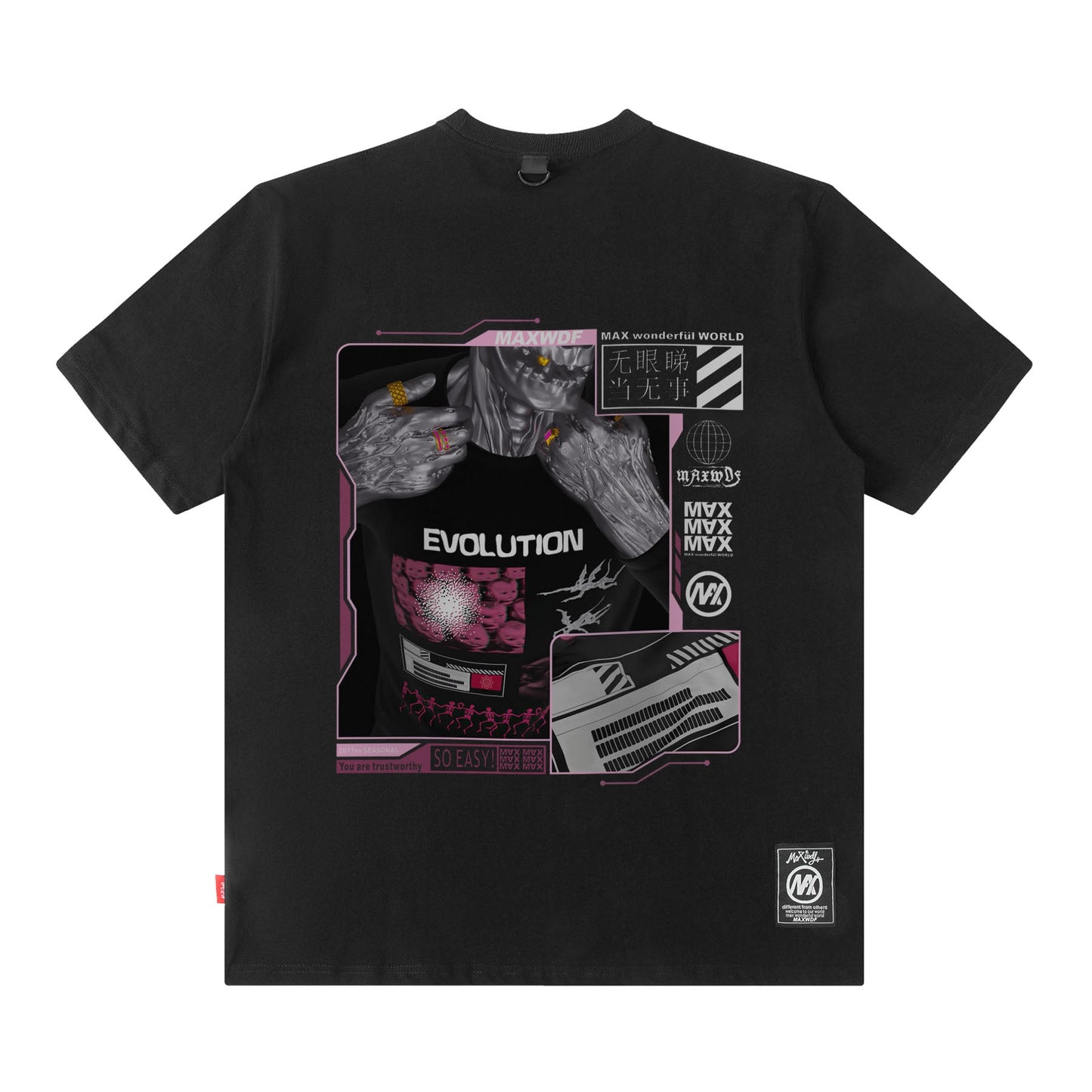 Zombie Evolution X-Ray Tee - Concordia Style Boutique