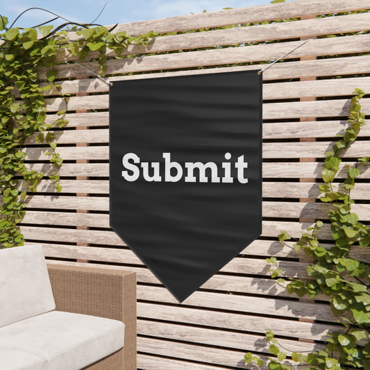 Pennant Banner - "Submit" - Premium Home Decor from Concordia Style Boutique - Just $33.22! Shop now at Concordia Style Boutique