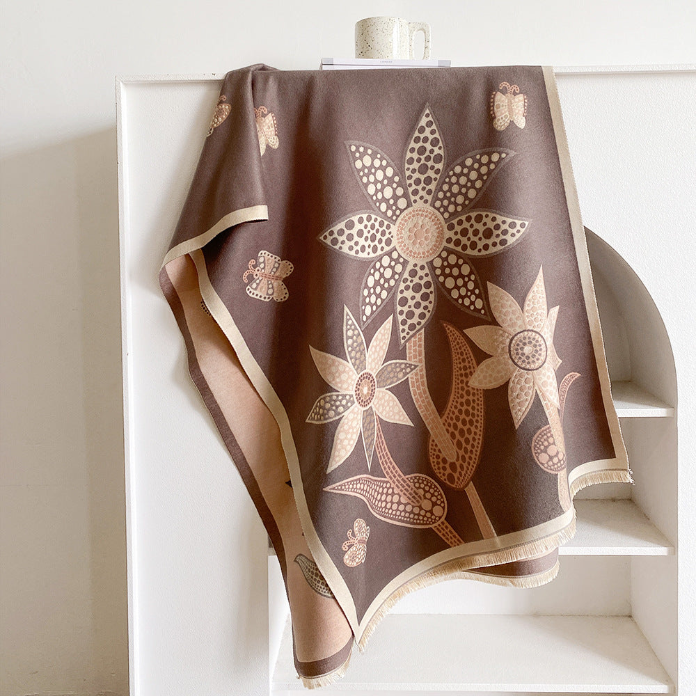 Women's Scarf - Soft Winter Artificial Cashmere For All Day Warmth And Comfort