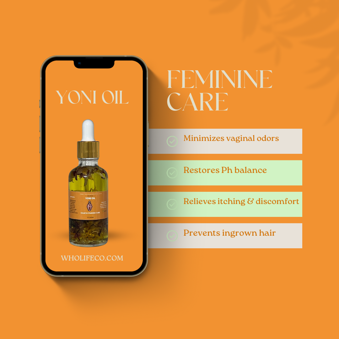 Yoni Oil - Organic Vaginal care - Concordia Style Boutique