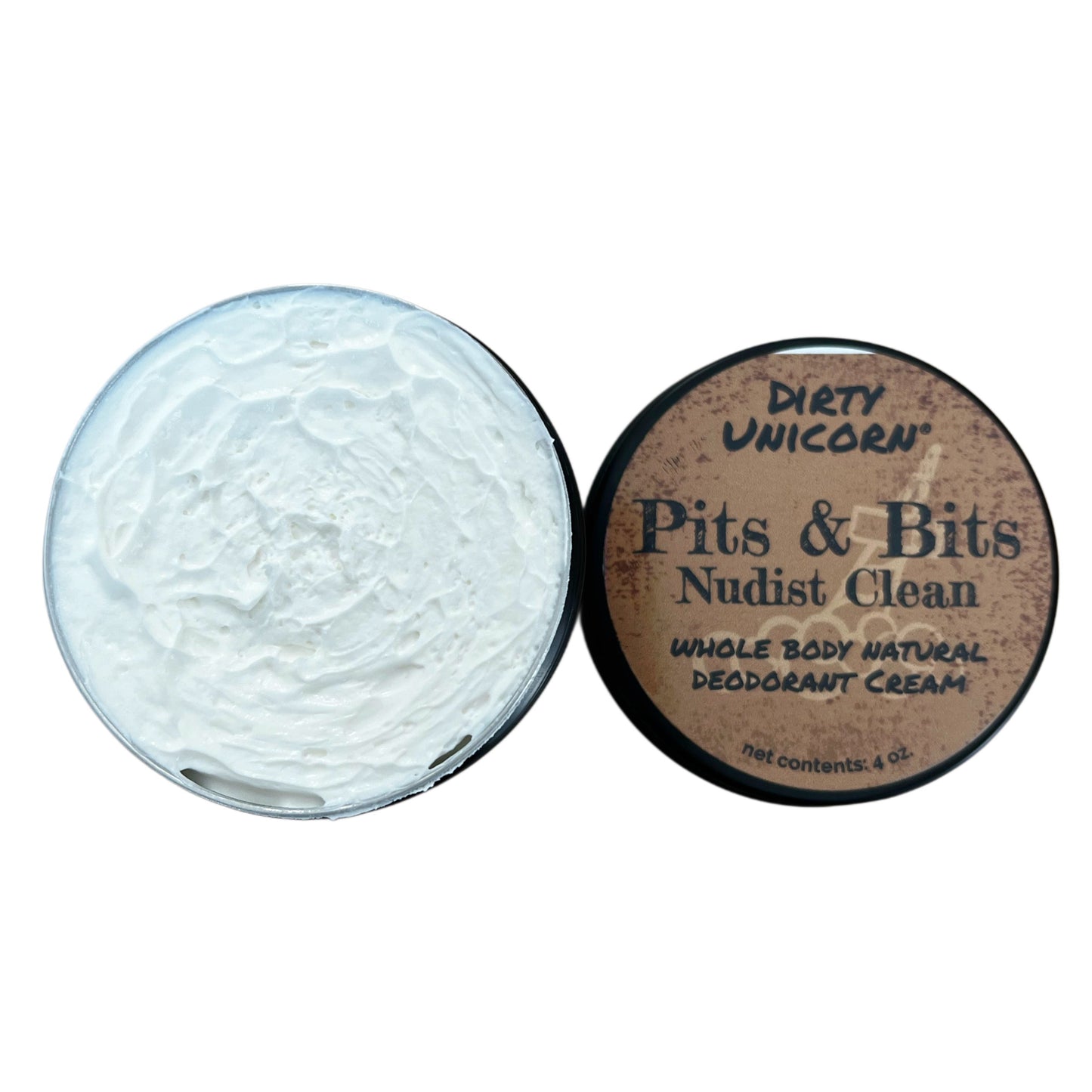 Nudist Pits & Bits - Whole Body Deodorant Creme
