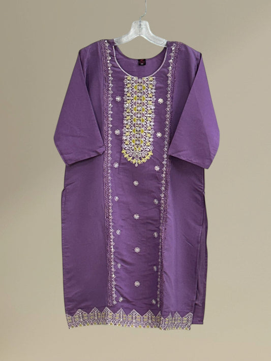 Chanderi silk kurti
