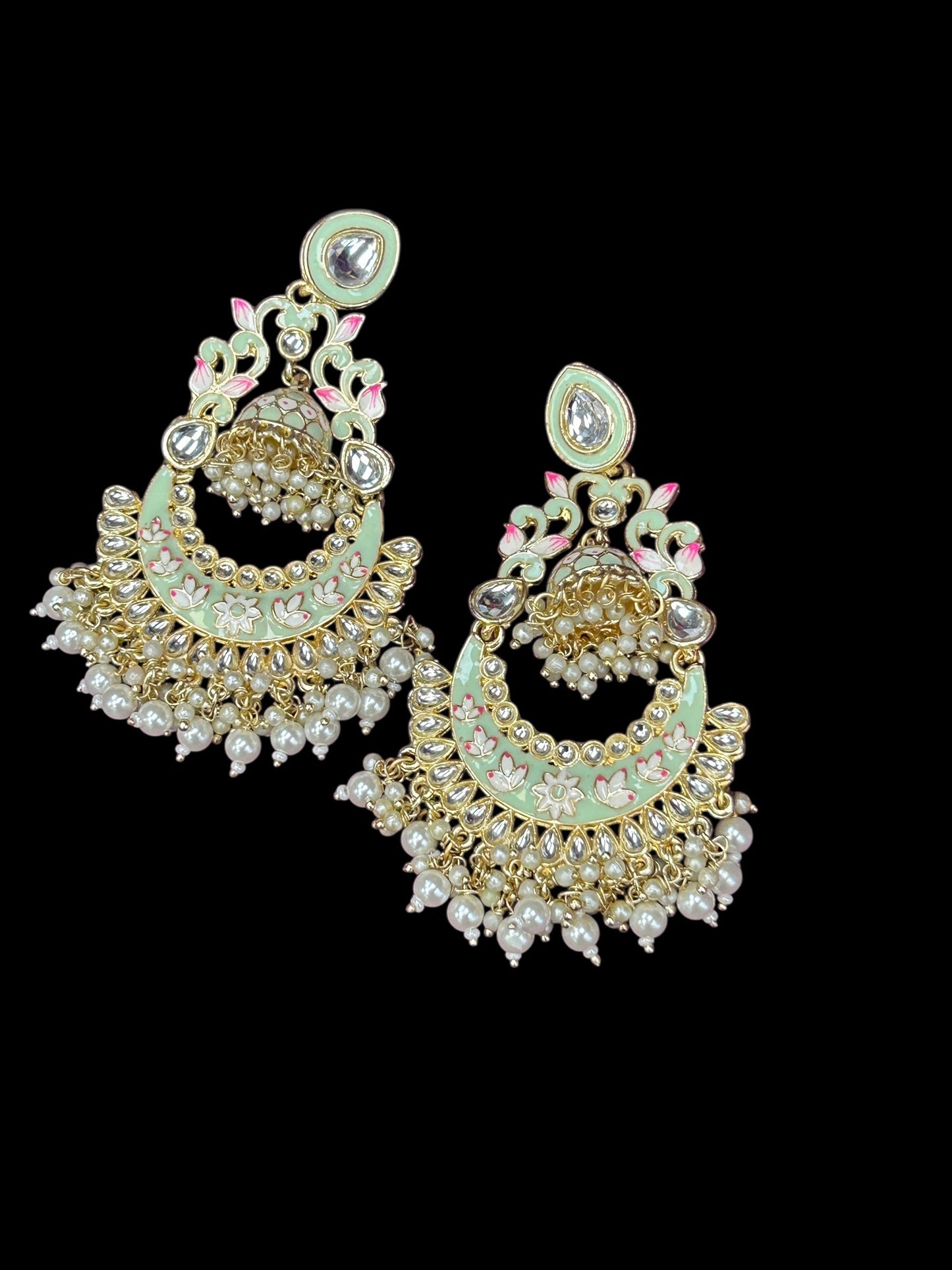 Chandbali earrings