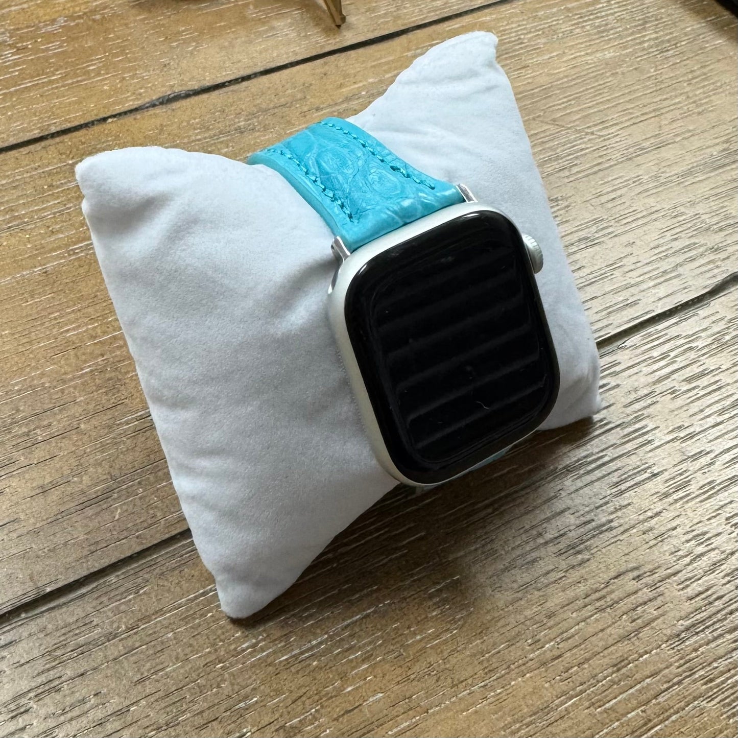 Apple Watch Band, Aqua Glazed