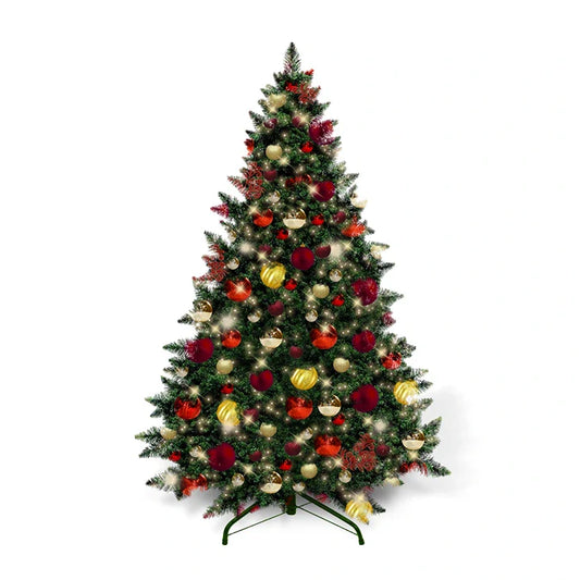 9FT Pre-Decorated PVC Tree